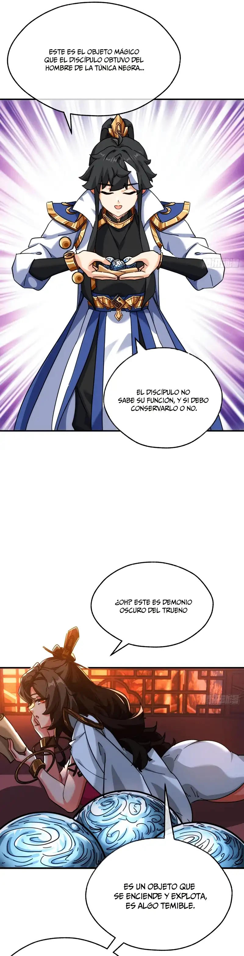 ¡Por favor mata al demonio! ¡Joven maestro! —  Capítulo 46 — 19