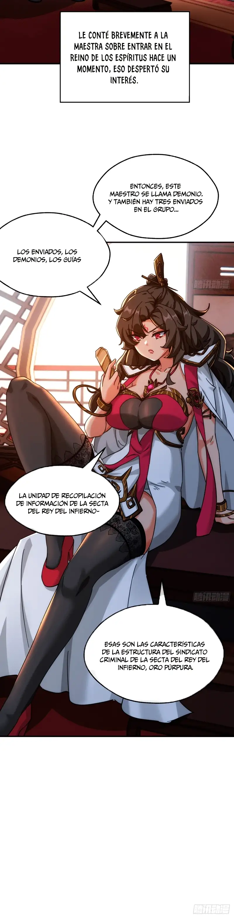 ¡Por favor mata al demonio! ¡Joven maestro! —  Capítulo 46 — 21