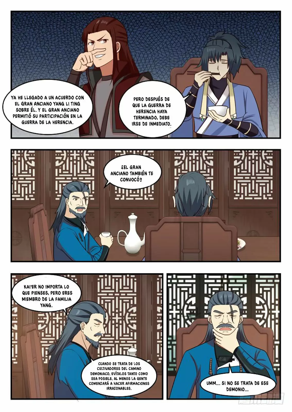 La Cumbre del Arte Marcial — Capítulo 443 — 12