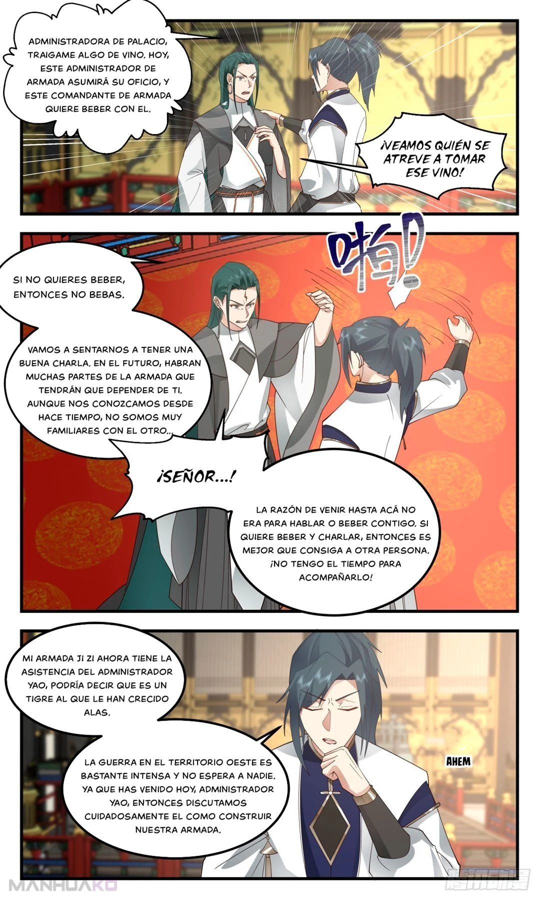 La Cumbre del Arte Marcial — Capítulo 2474 — 8