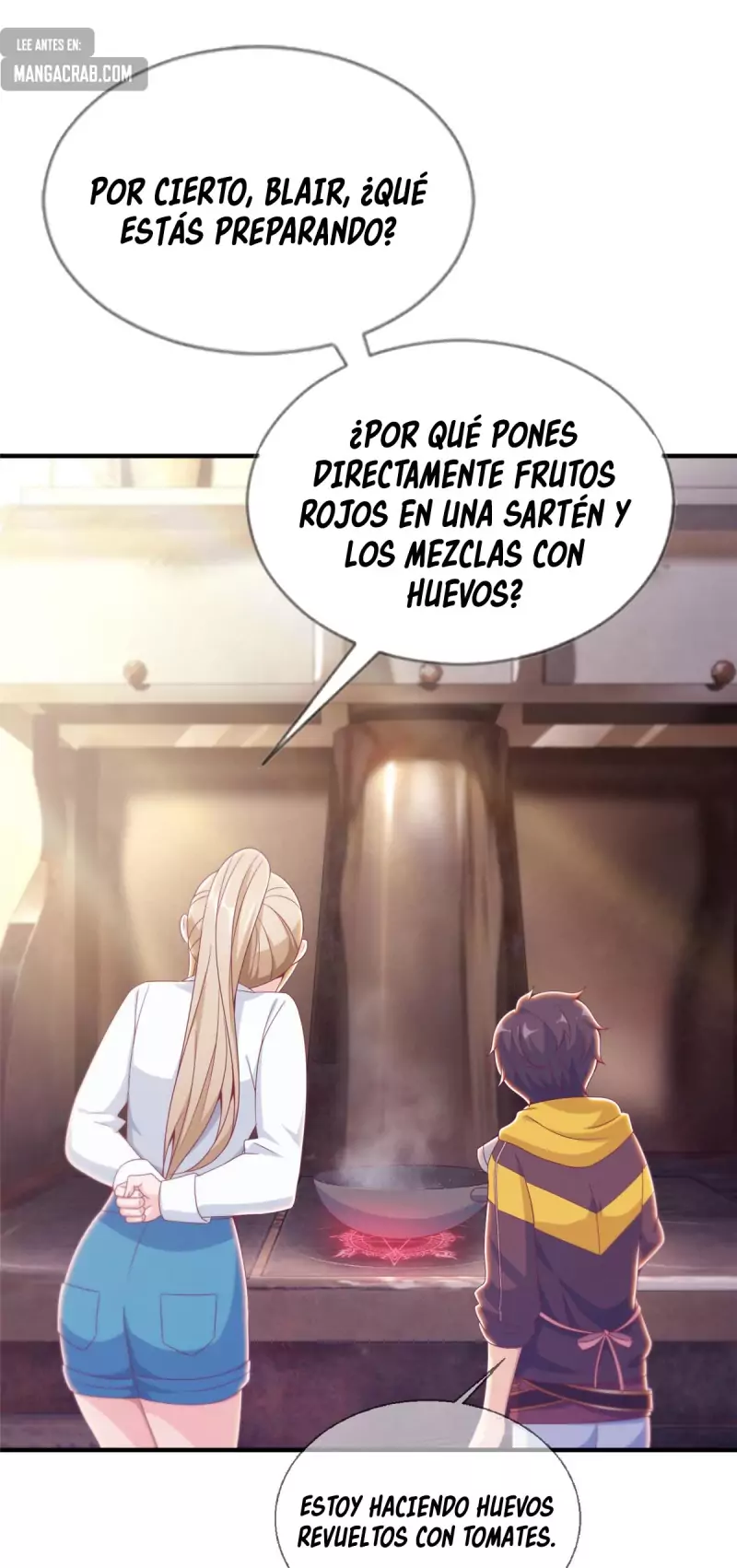 Mi Senpai Sabe Usar Magia — Capítulo 24 — 27