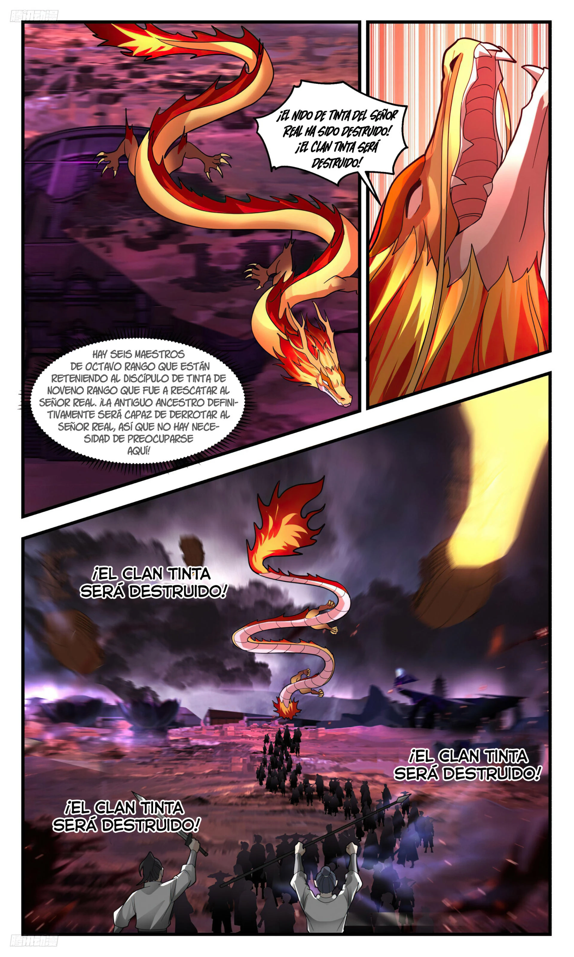 La Cumbre del Arte Marcial — Capítulo 3252 — 3