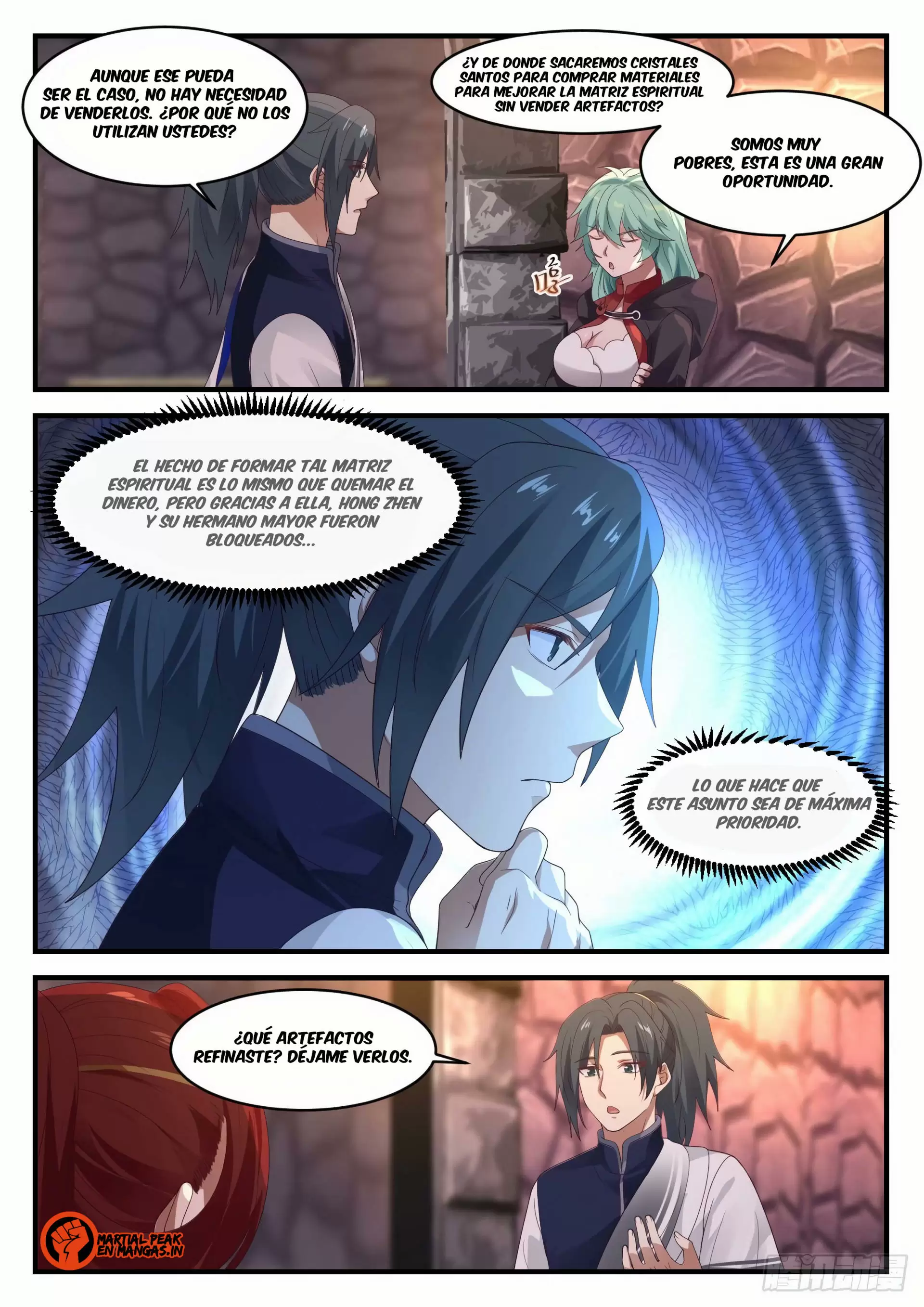 La Cumbre del Arte Marcial — Capítulo 1046  — Yang Yan es muy astuta — 4