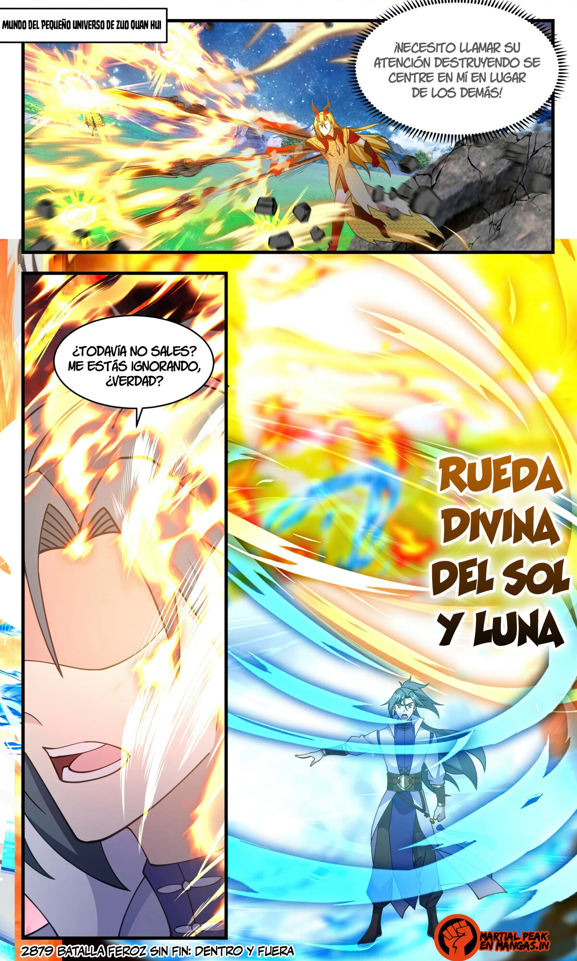 La Cumbre del Arte Marcial — Capítulo 2879 — 2