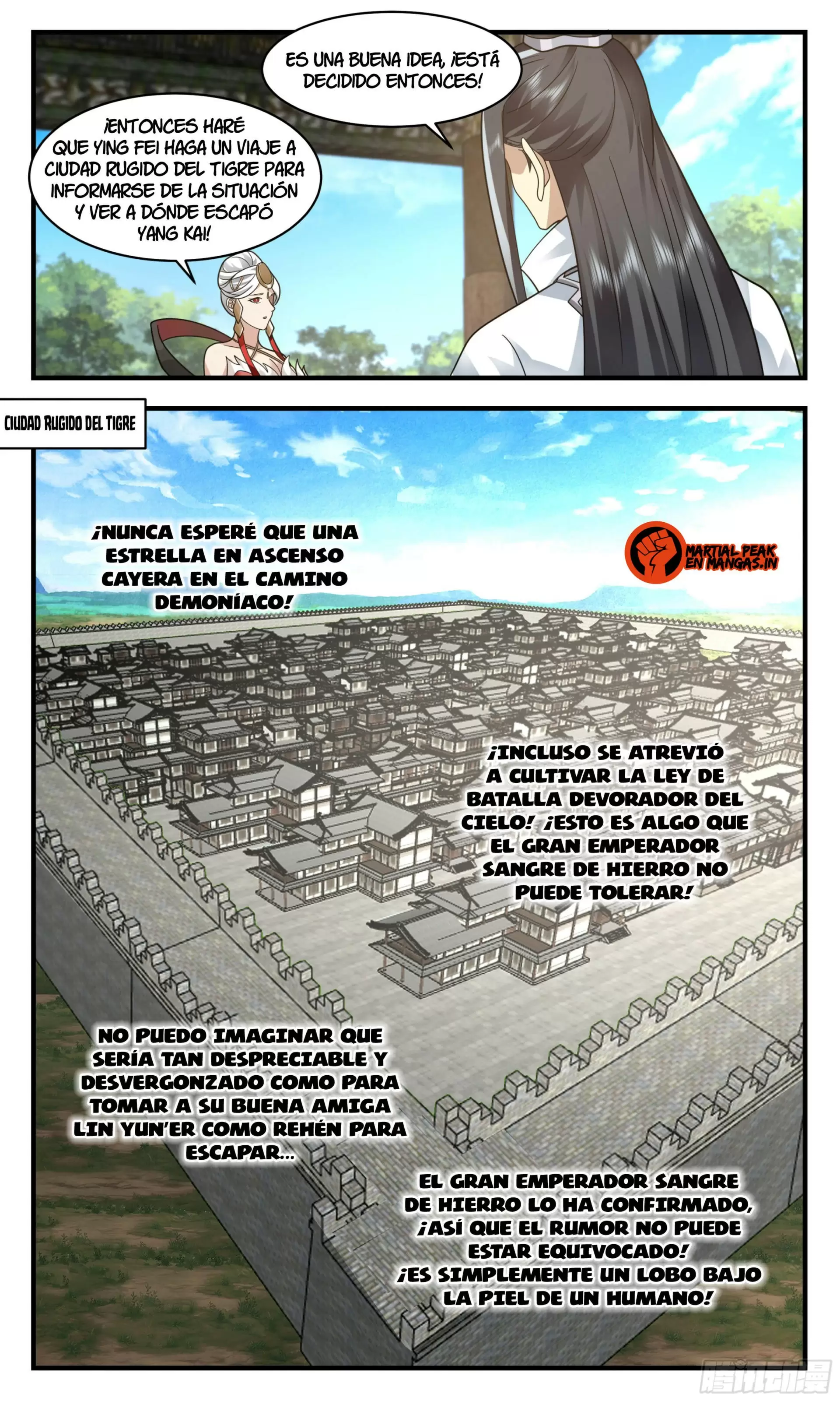 La Cumbre del Arte Marcial — Capítulo 2357 — 8