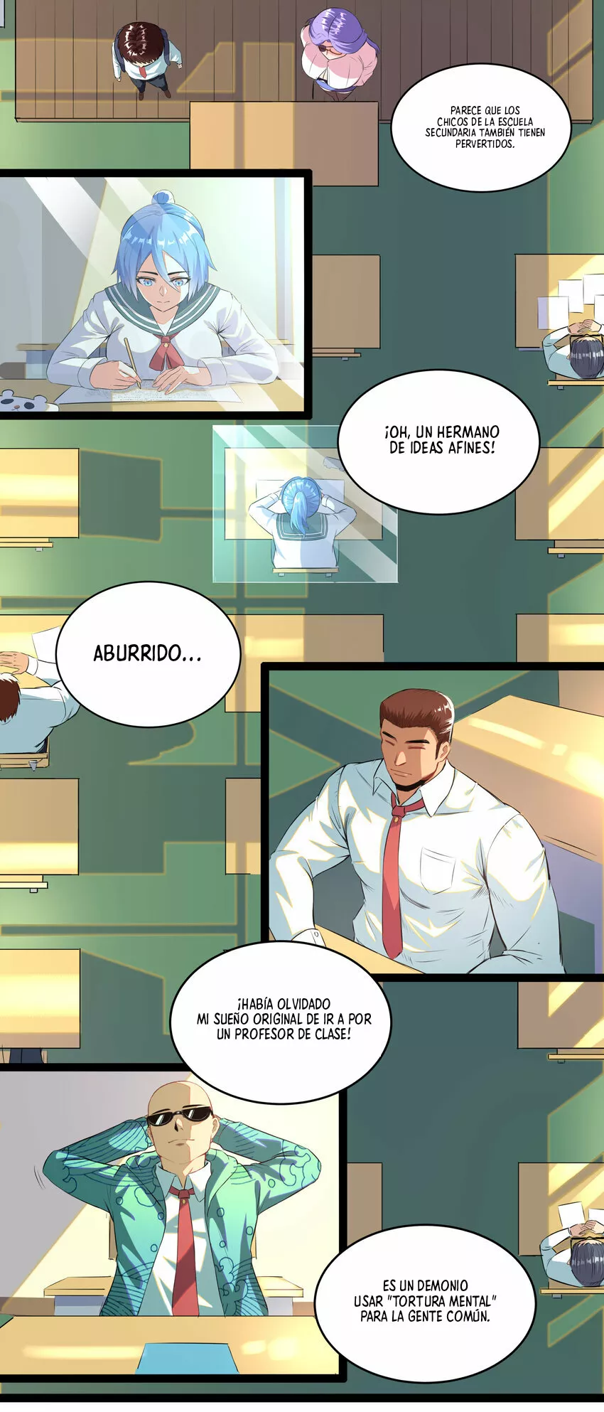 Escuela Superior Superman: Clase F — Capítulo 1 — 34