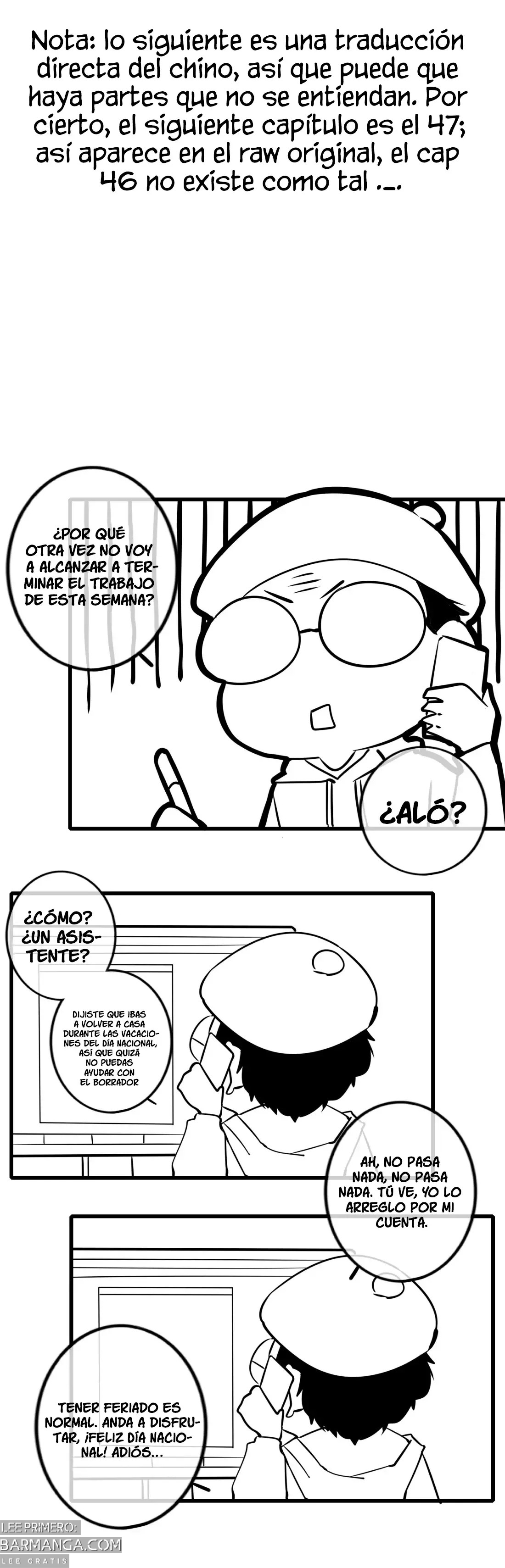 ¡Señorita, no lo transmita en vivo! — Capítulo 46.1 — 2