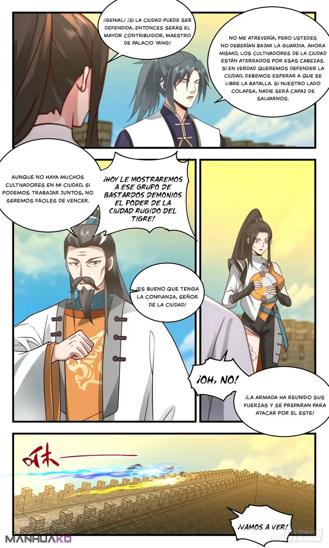 La Cumbre del Arte Marcial — Capítulo 2340 — 6