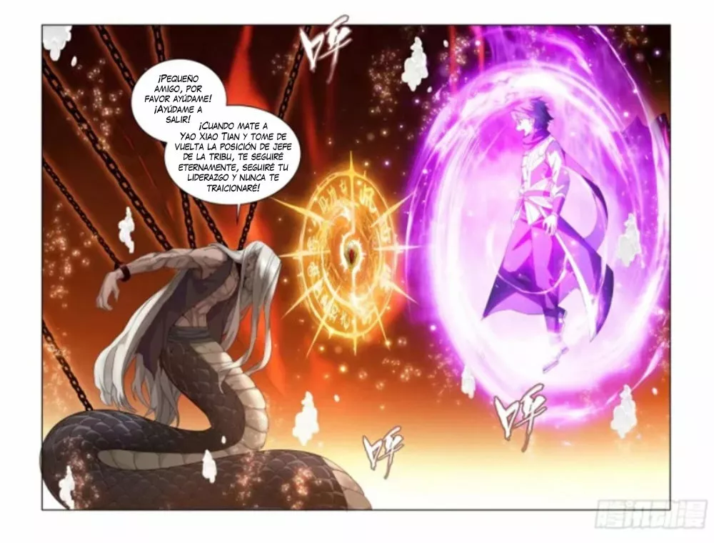 Rompiendo los Cielos en Combate — Capítulo 388 — 18