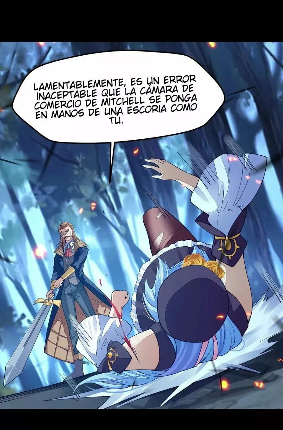 La vida de un dios de la espada no es tan aburrida — Capítulo 8 — 55