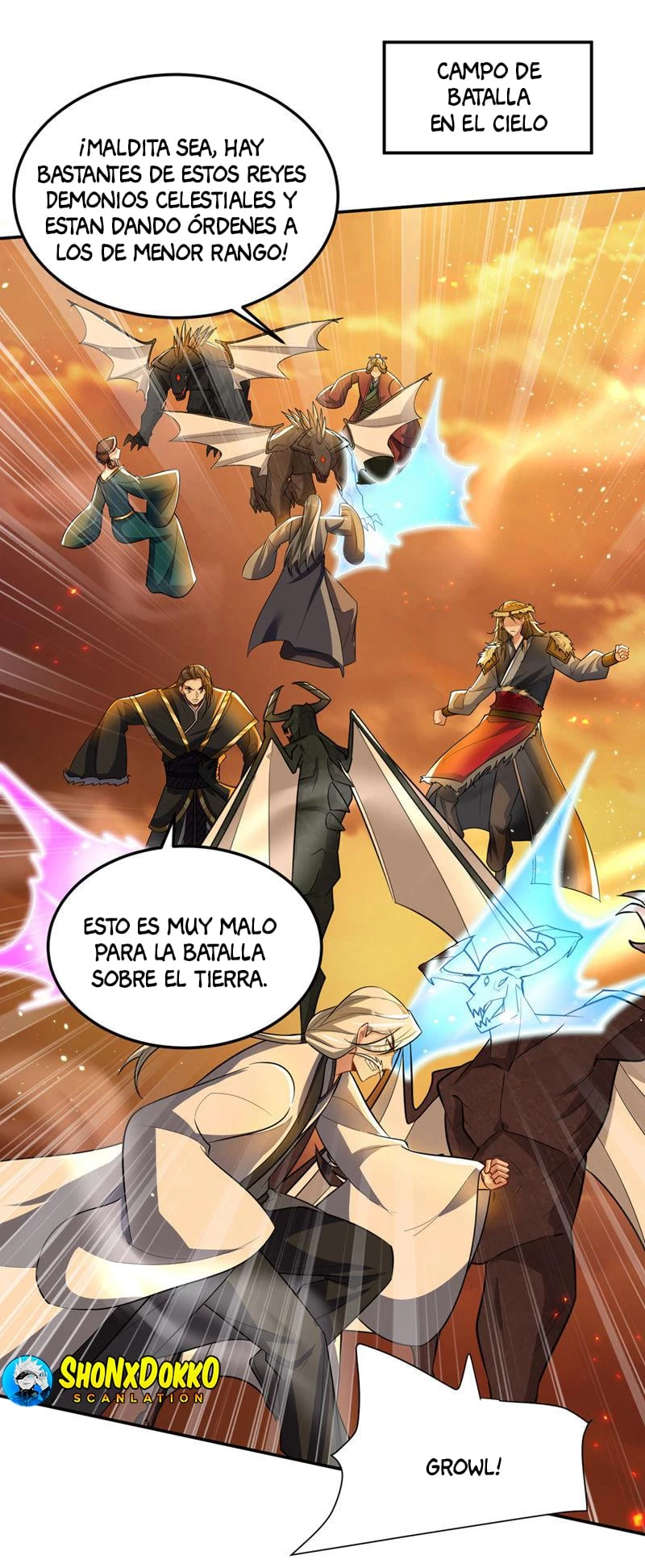 El ascenso del rey demonio —  Capítulo 344 — 2