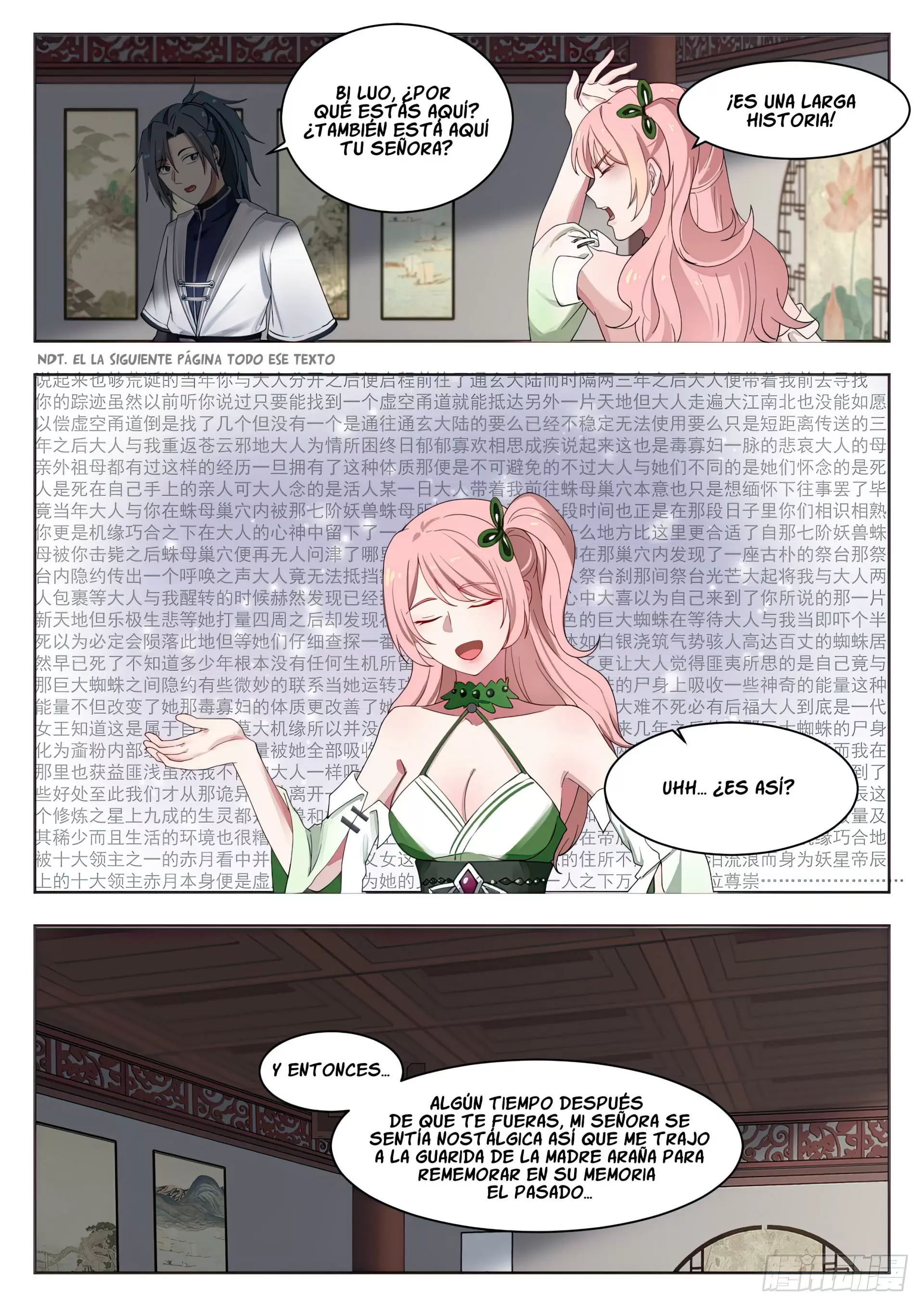 La Cumbre del Arte Marcial — Capítulo 1318  — La Experiencia de Shan Qing Luo — 9