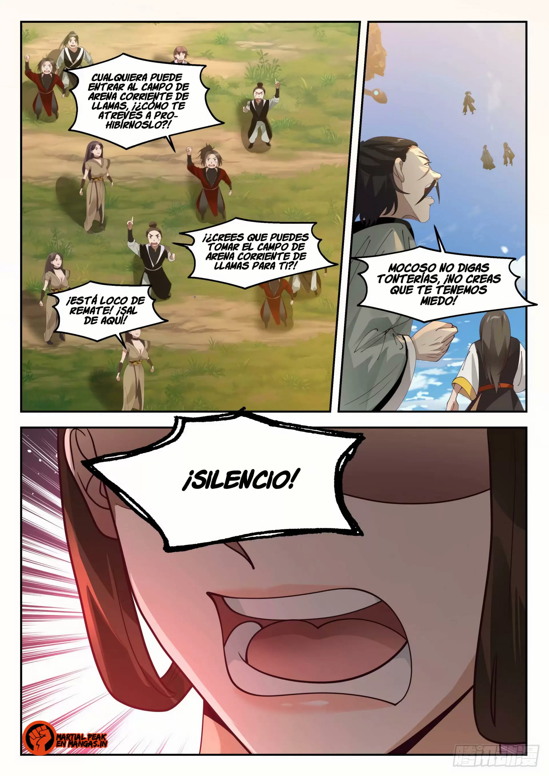 La Cumbre del Arte Marcial — Capítulo 1300  — ¡Secta Cielo Alto! — 4