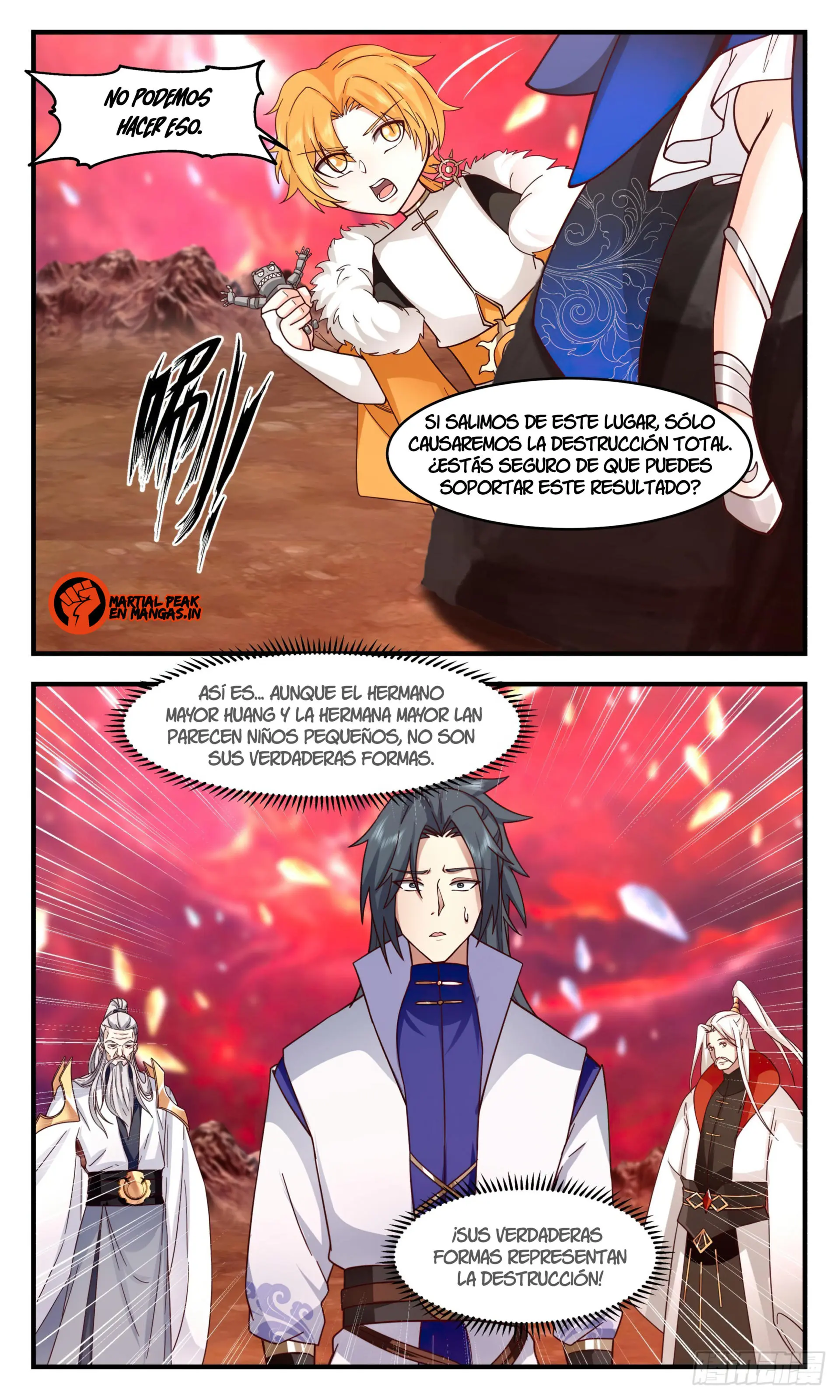 La Cumbre del Arte Marcial — Capítulo 3017 — 4