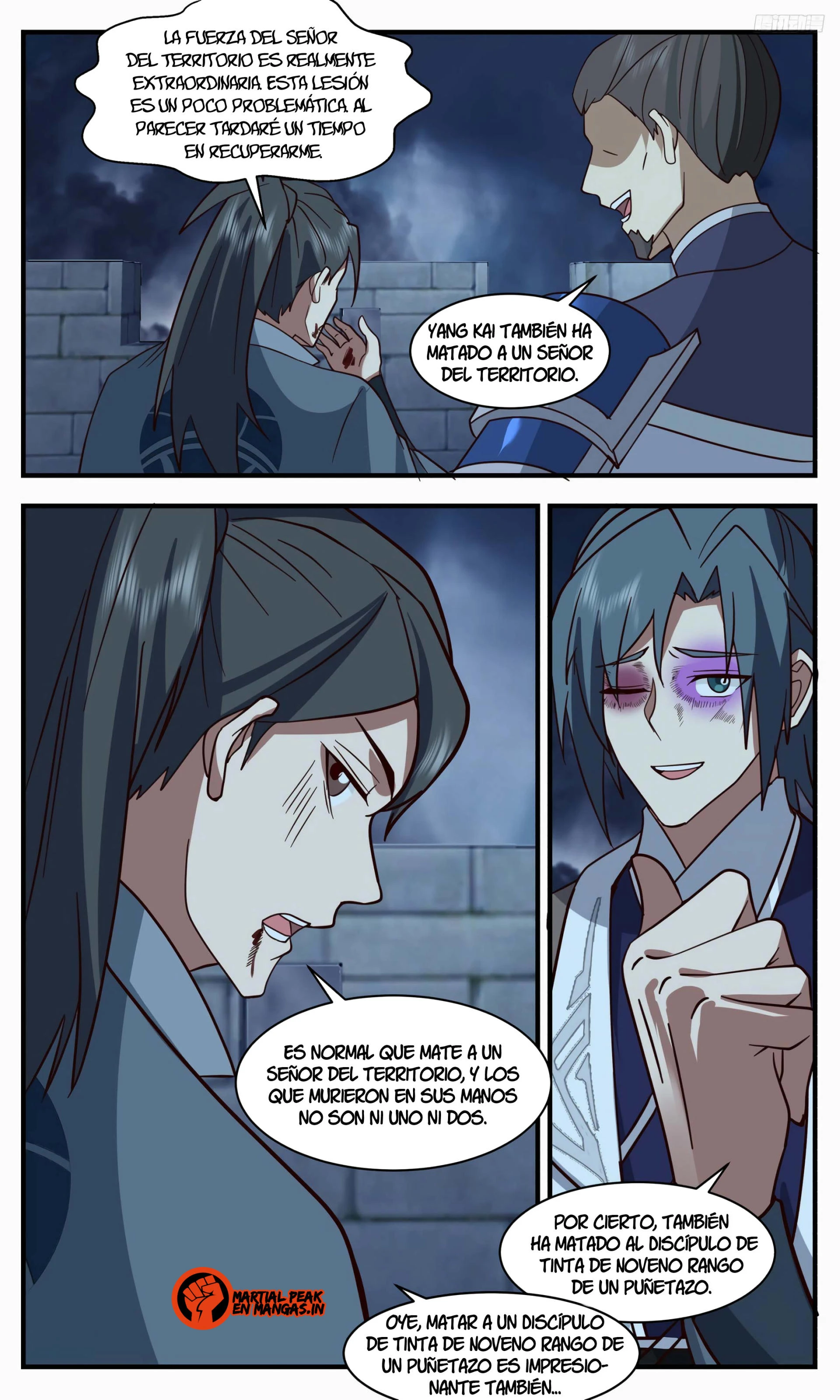 La Cumbre del Arte Marcial — Capítulo 3255 — 9