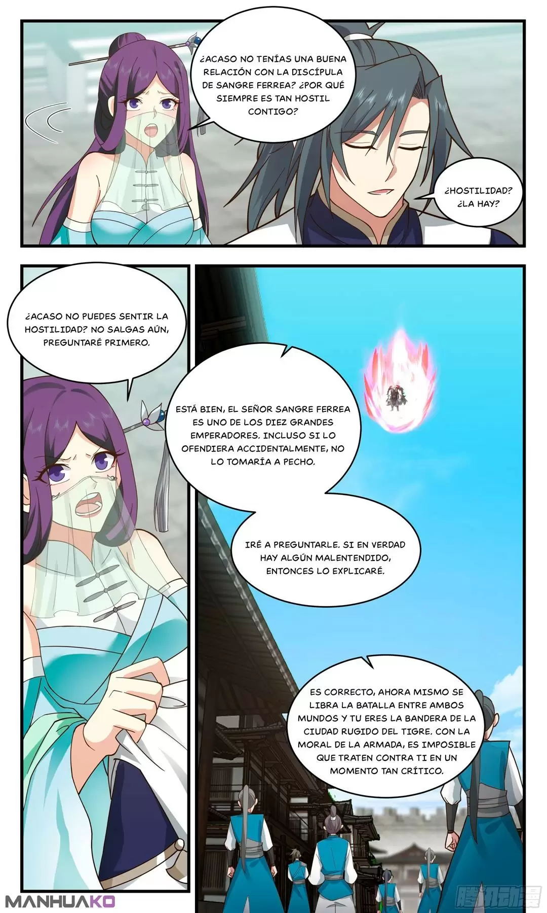 La Cumbre del Arte Marcial — Capítulo 2353 — 7