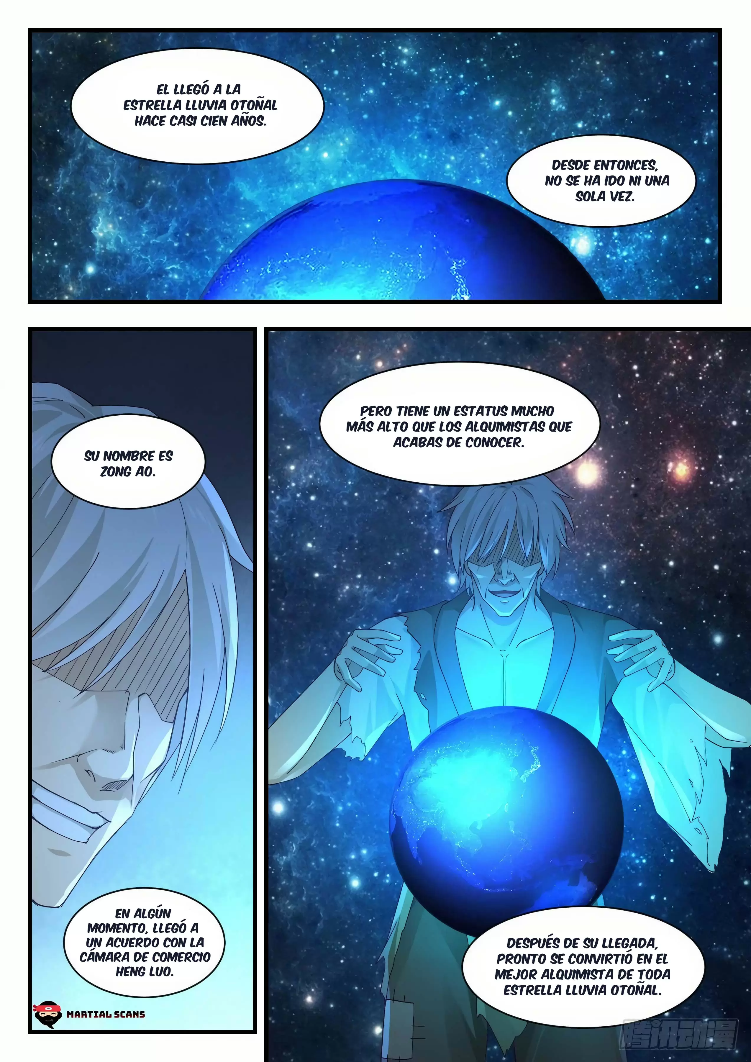 La Cumbre del Arte Marcial — Capítulo 940  — Zong Ao — 3