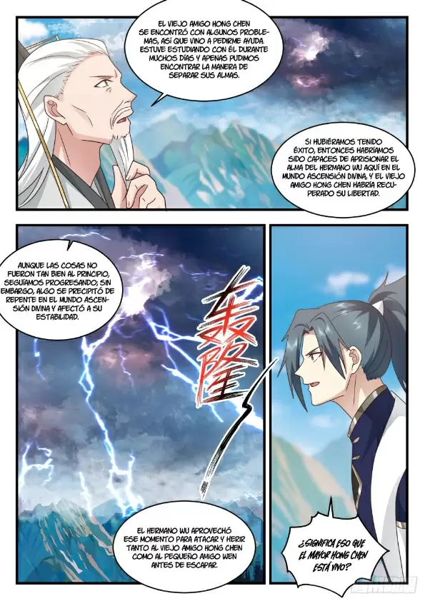 La Cumbre del Arte Marcial — Capítulo 2075 — 11