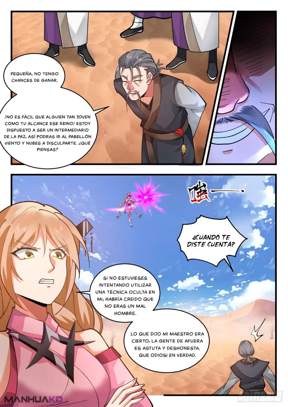 La Cumbre del Arte Marcial — Capítulo 2110 — 8