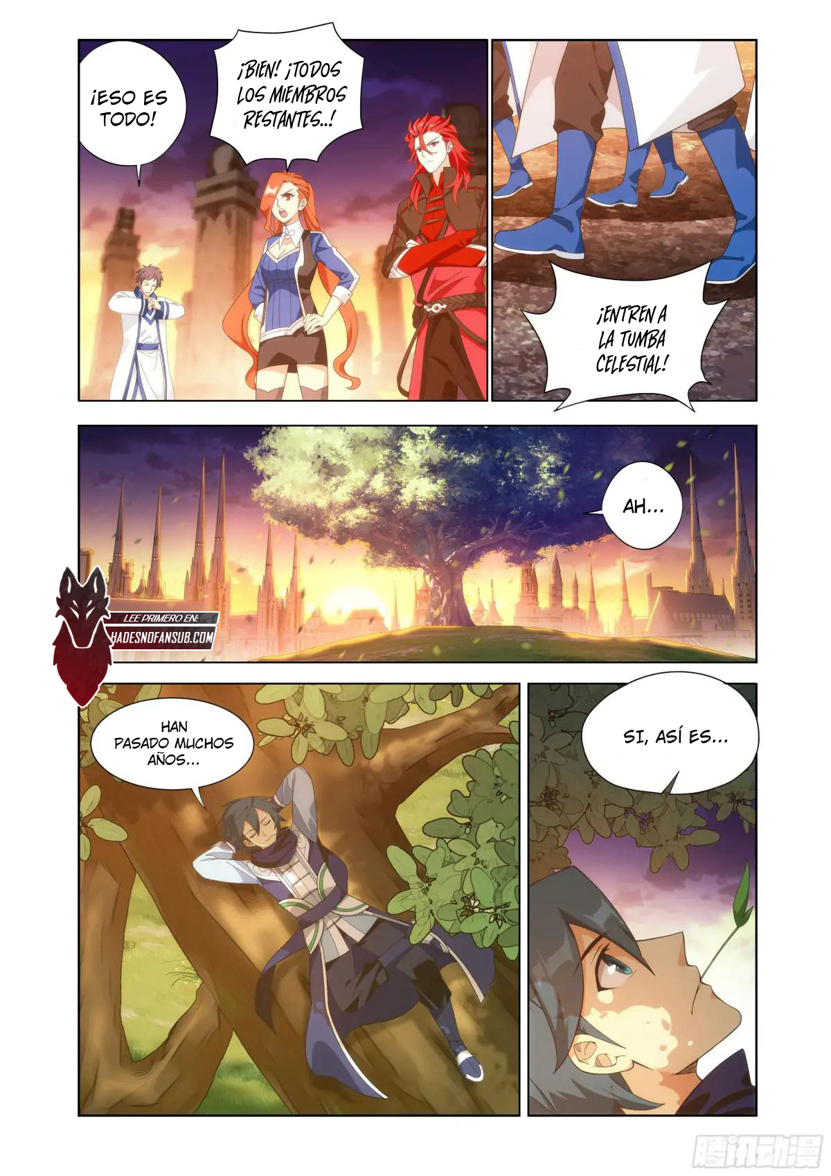 Rompiendo los Cielos en Combate — Capítulo 458 — 4