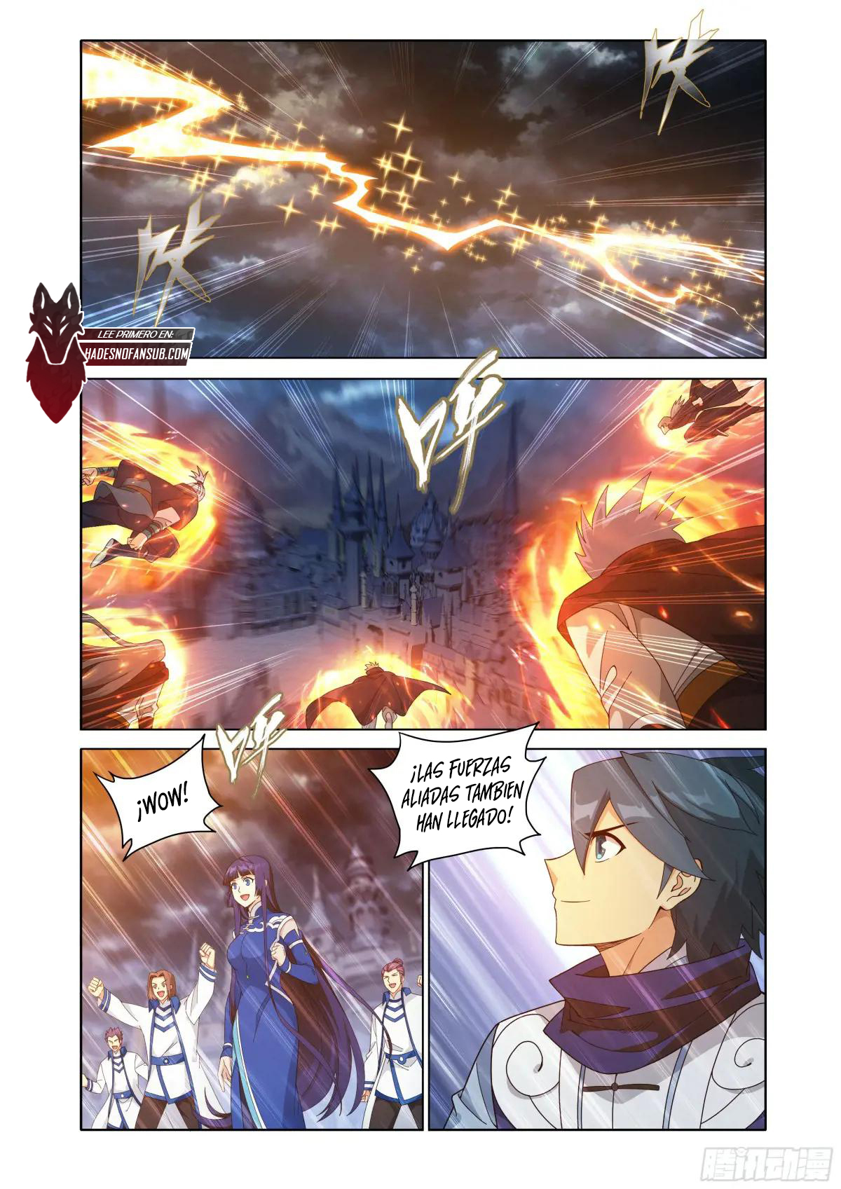 Rompiendo los Cielos en Combate — Capítulo 458 — 13