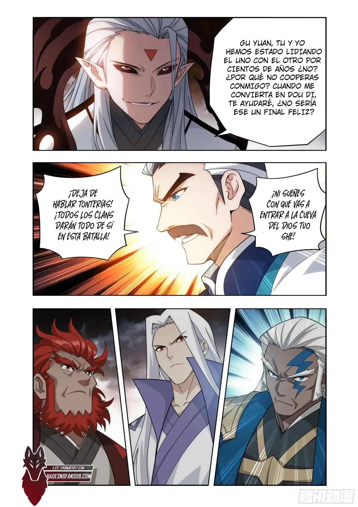 Rompiendo los Cielos en Combate — Capítulo 458 — 17