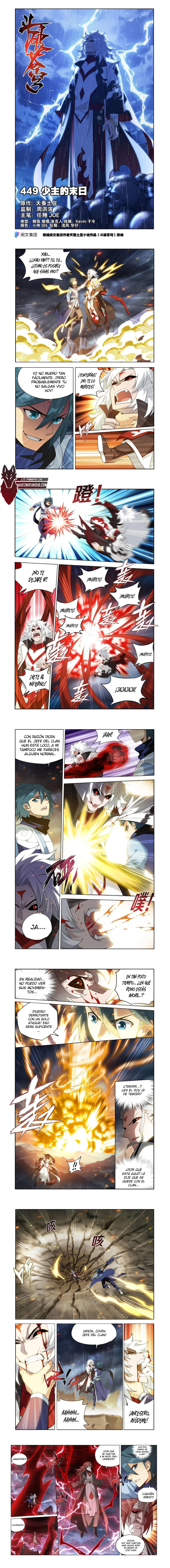 Rompiendo los Cielos en Combate — Capítulo 449 — 2