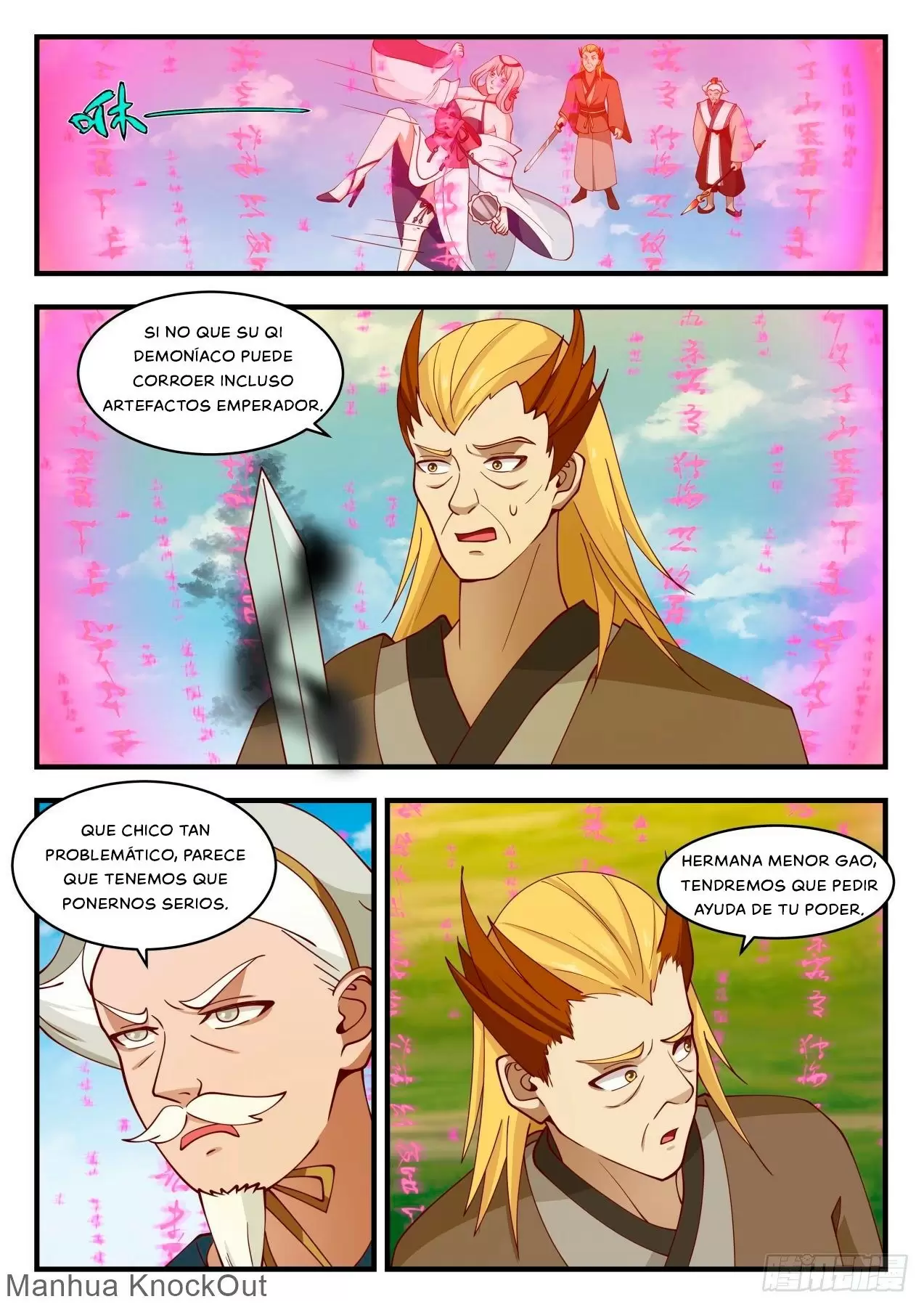 La Cumbre del Arte Marcial — Capítulo 1694 — 3