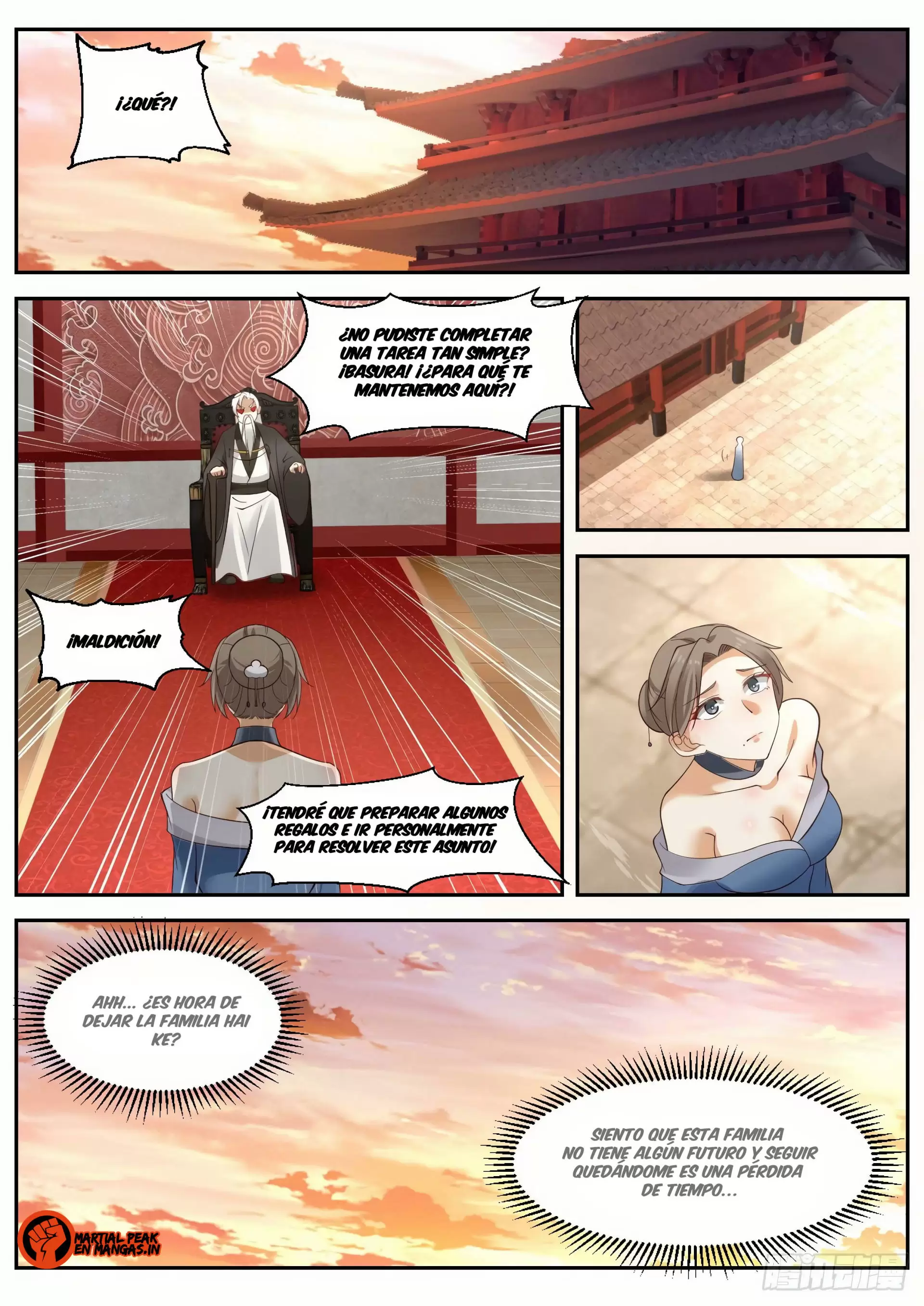 La Cumbre del Arte Marcial — Capítulo 1032  — Comprometerse y Compartir — 8