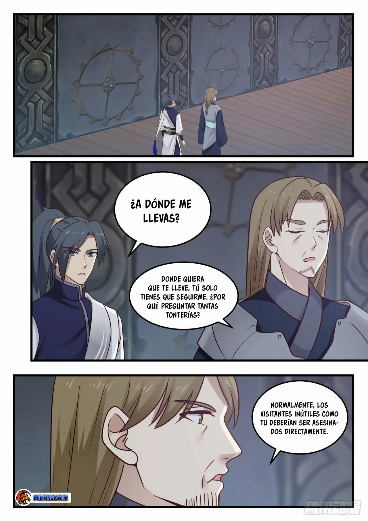 La Cumbre del Arte Marcial — Capítulo 848 — 3