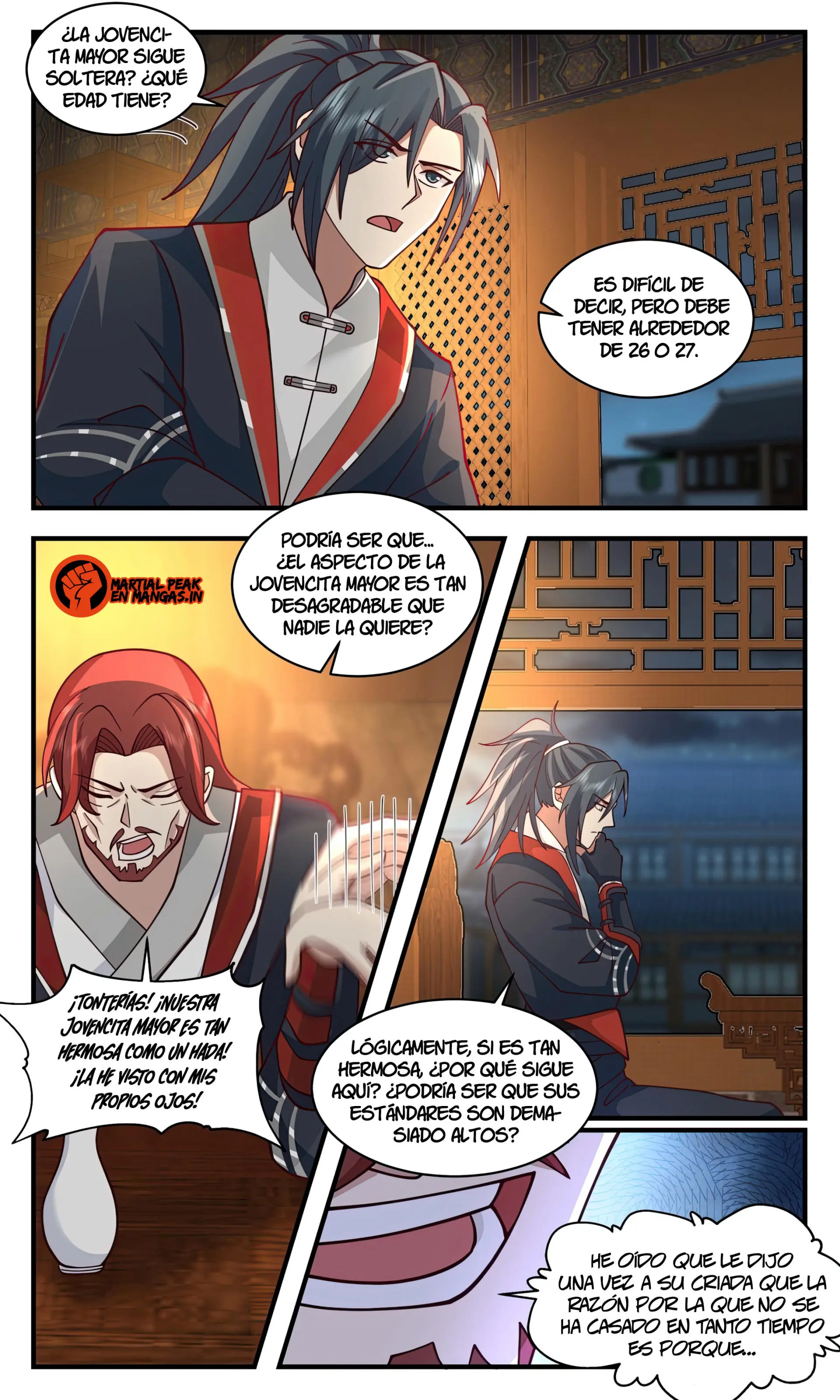La Cumbre del Arte Marcial — Capítulo 2981 — 4