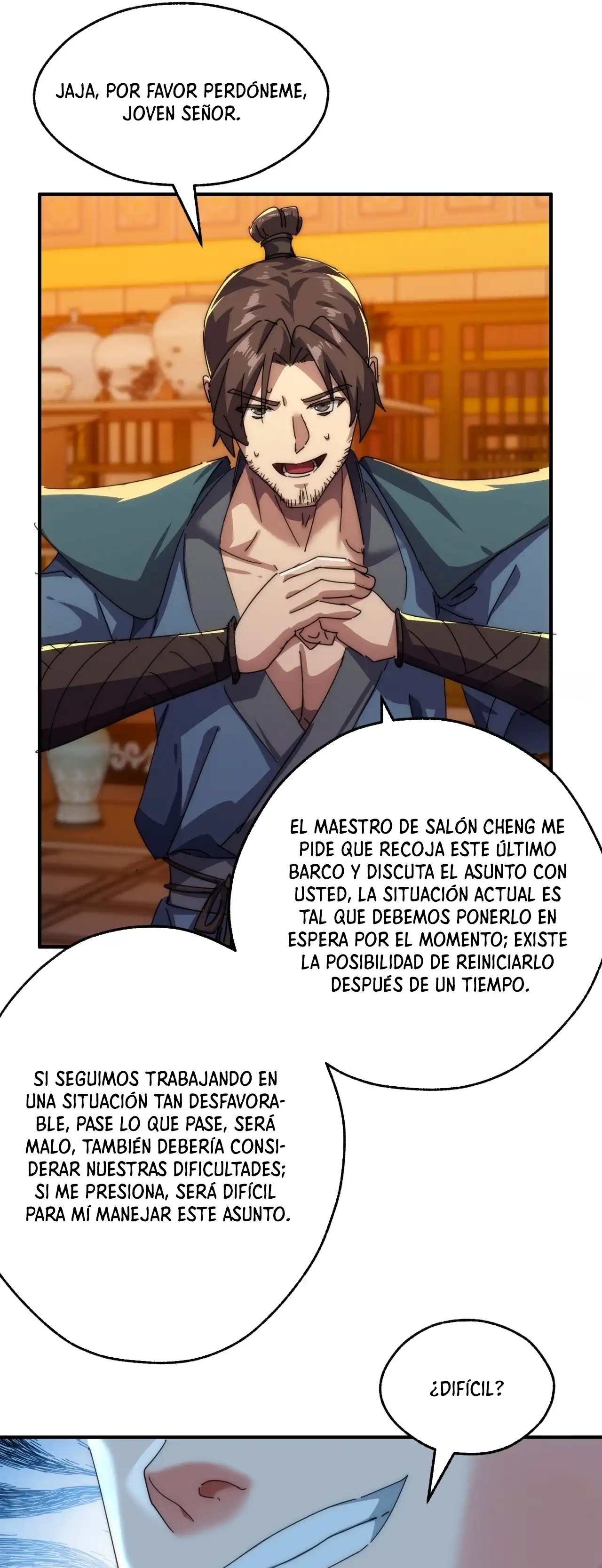 ¡Por favor mata al demonio! ¡Joven maestro! —  Capítulo 76 — 33