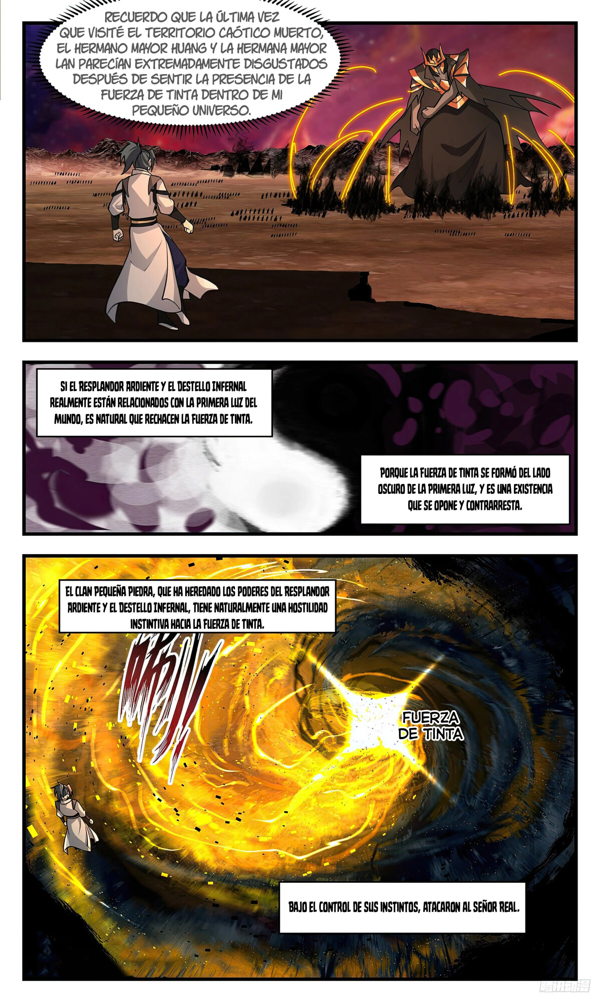La Cumbre del Arte Marcial — Capítulo 3326 — 12