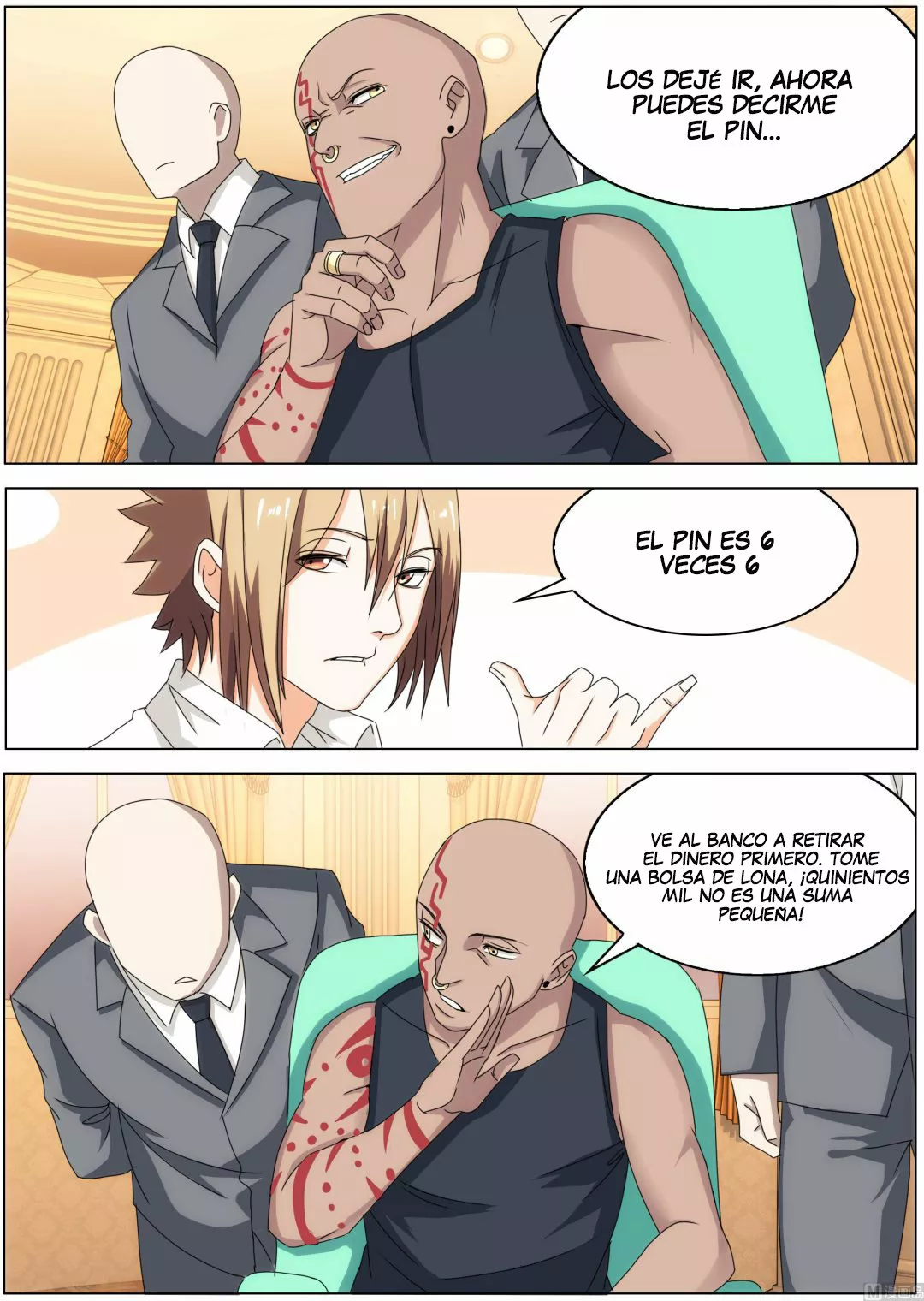 El Guardaespaldas de la Diosa — Capítulo 23 — 6