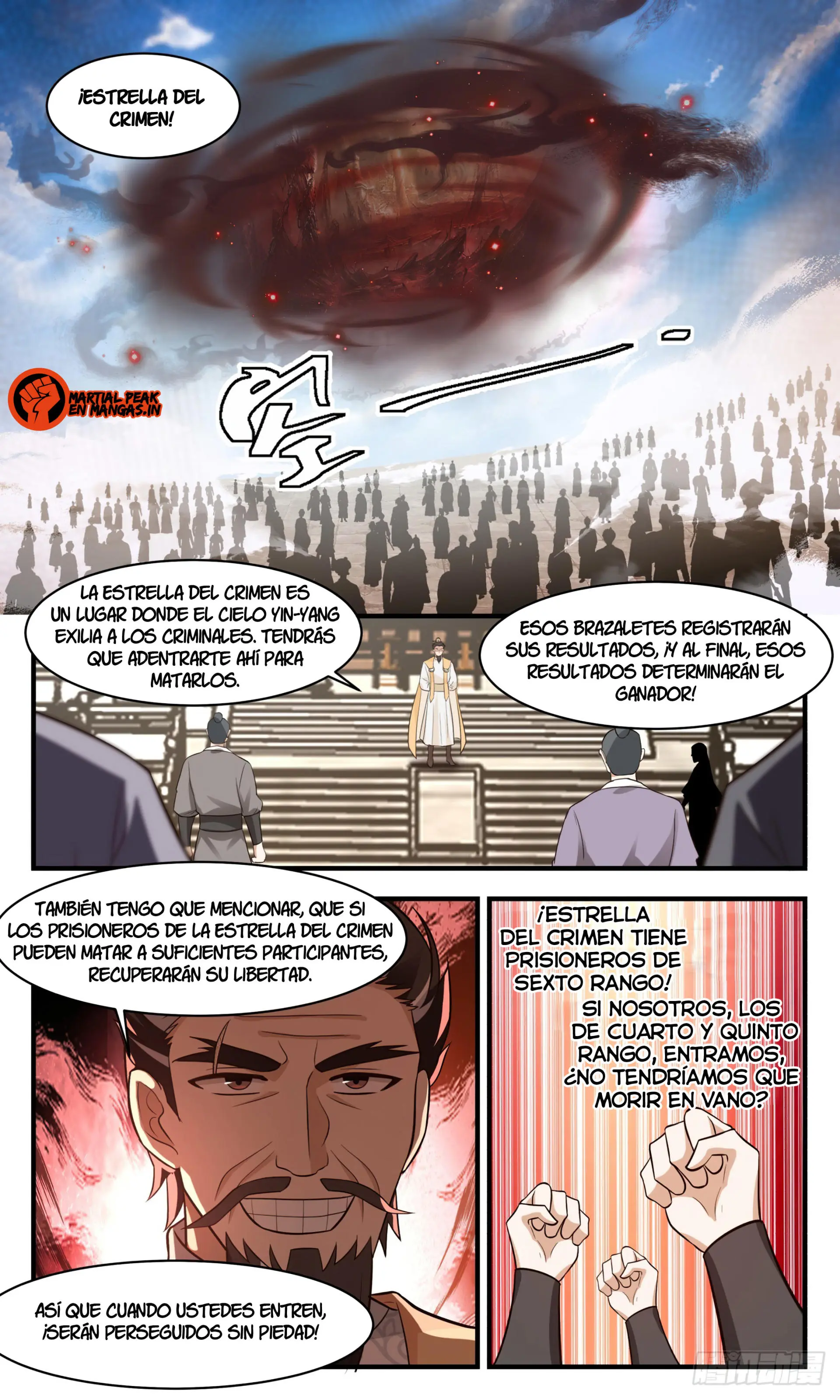 La Cumbre del Arte Marcial — Capítulo 2811 — 3