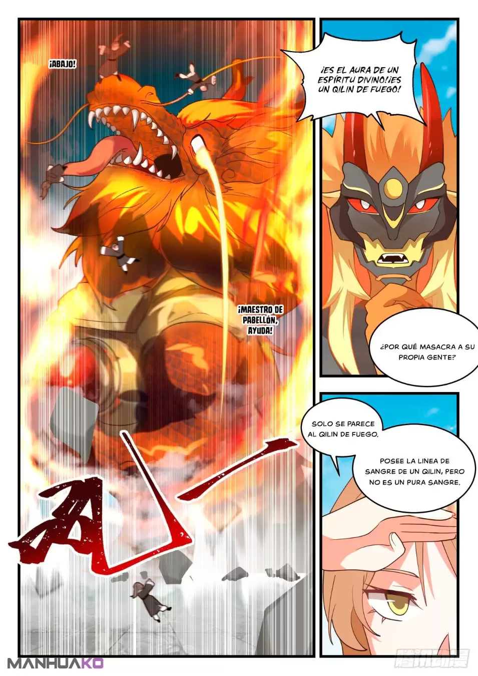 La Cumbre del Arte Marcial — Capítulo 2118 — 8