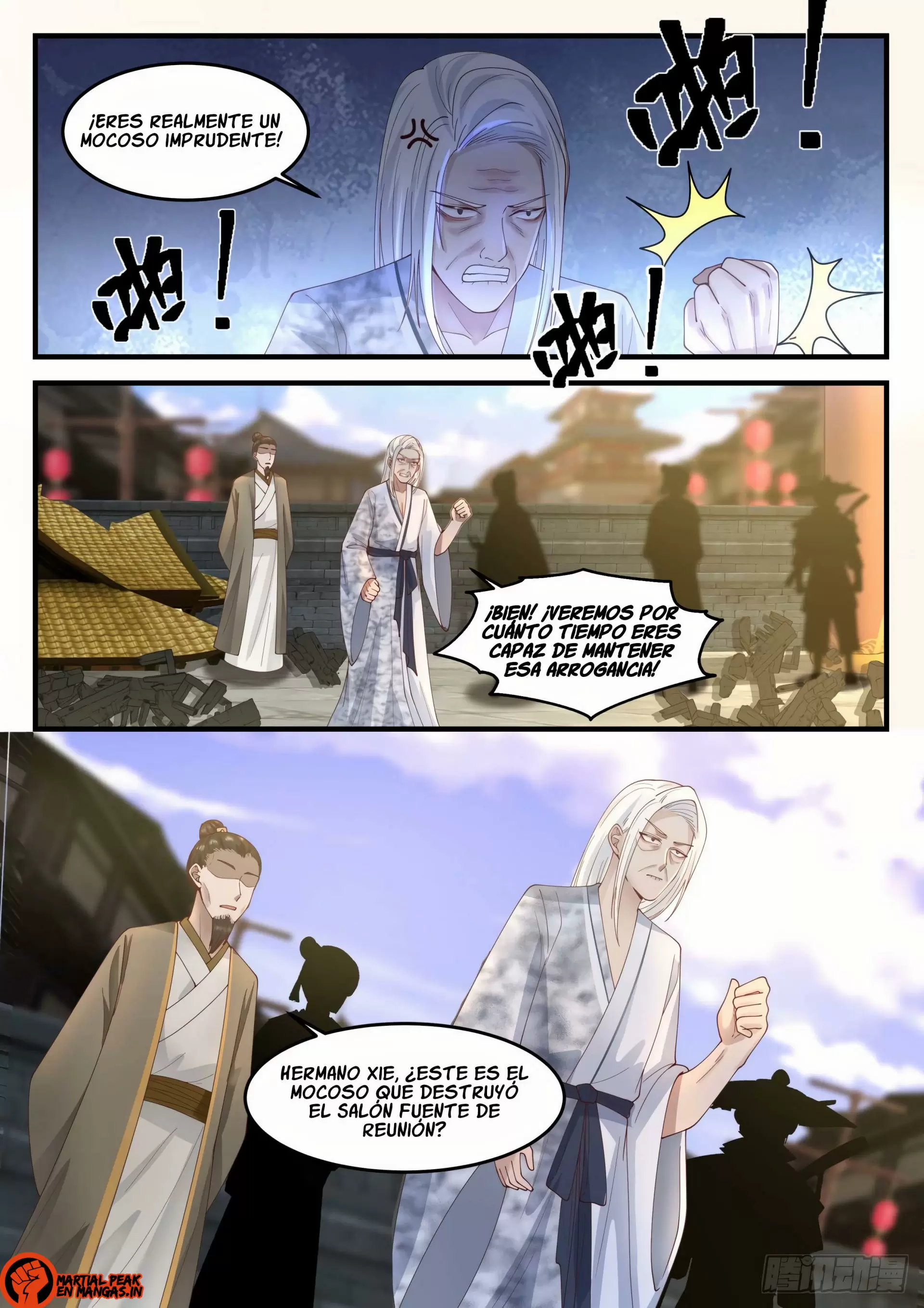 La Cumbre del Arte Marcial — Capítulo 1232 — 9