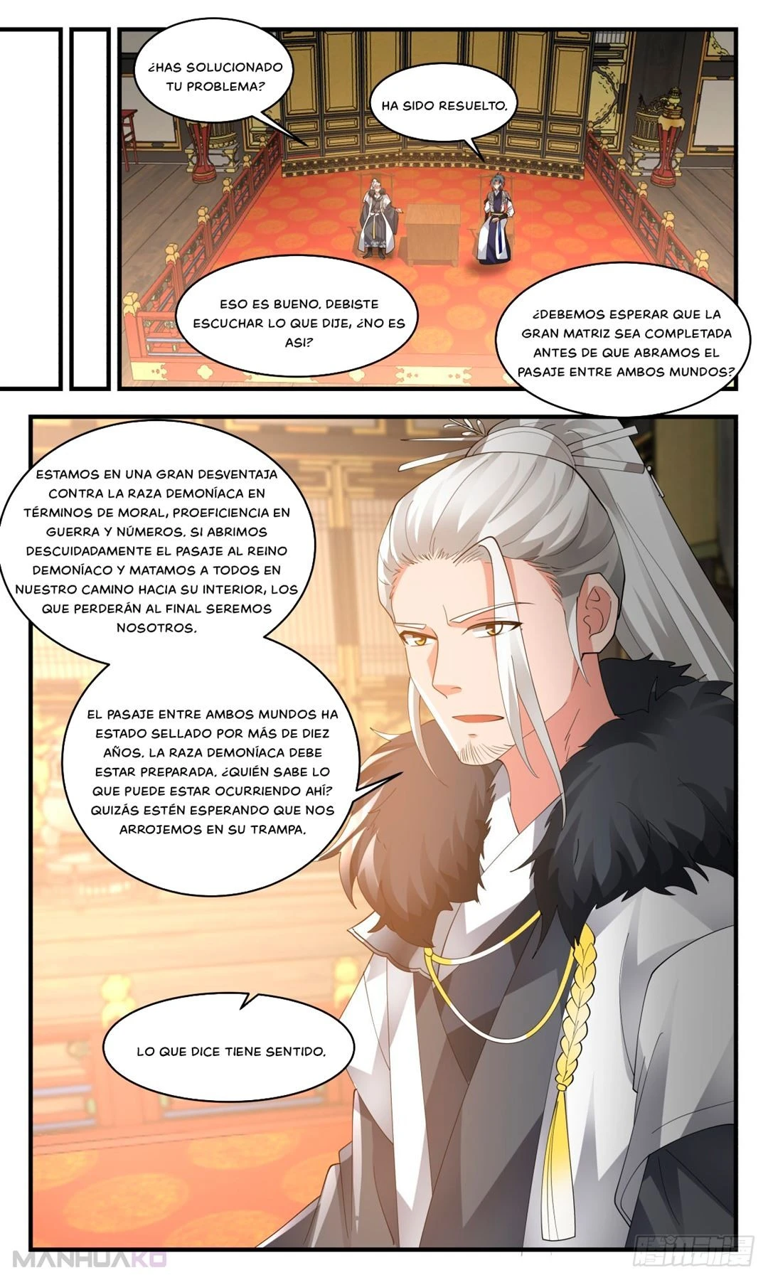 La Cumbre del Arte Marcial — Capítulo 2499 — 9