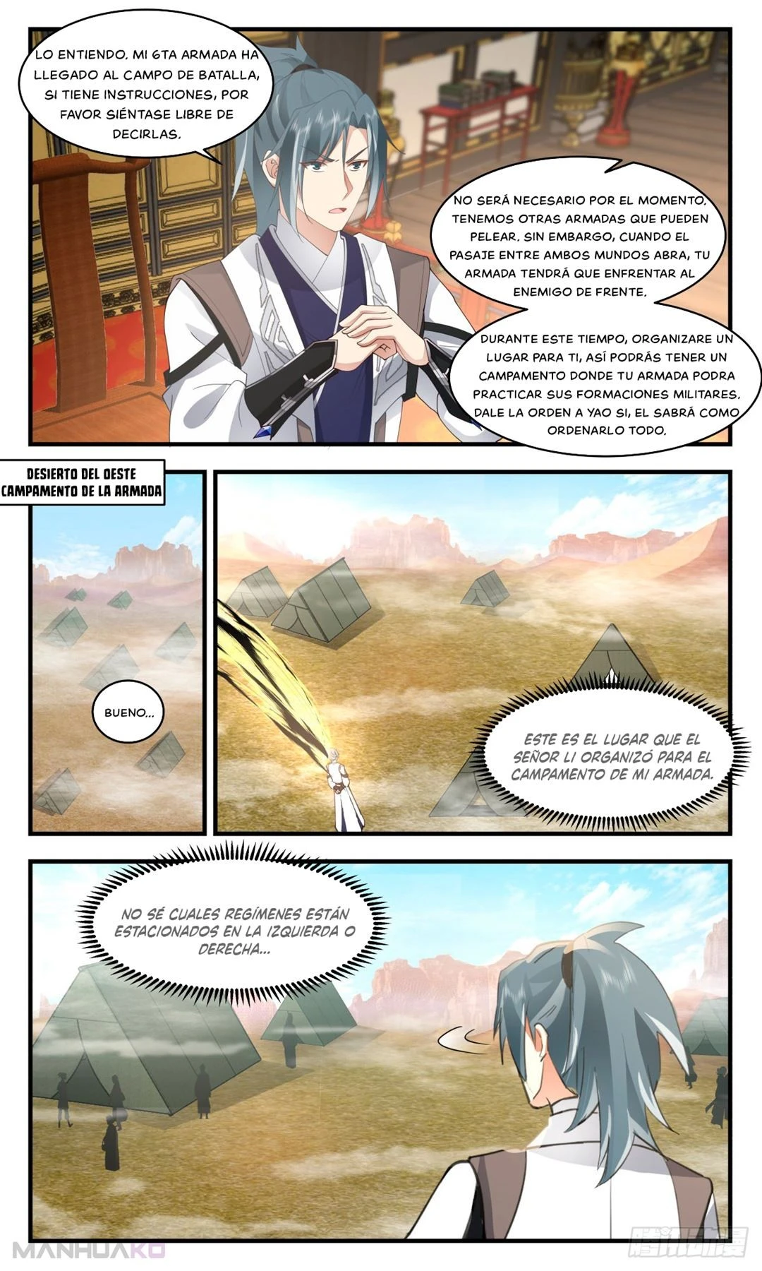 La Cumbre del Arte Marcial — Capítulo 2499 — 11