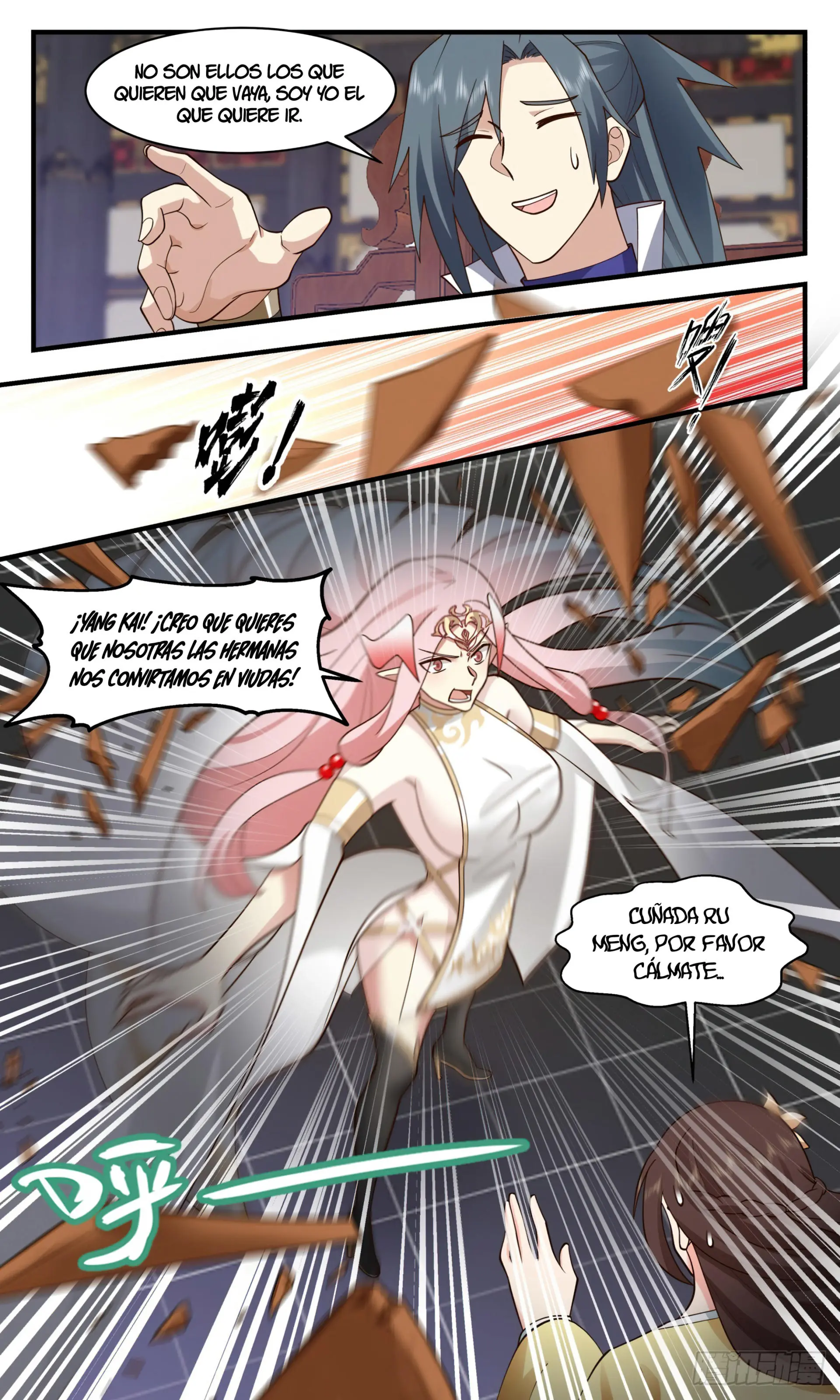 La Cumbre del Arte Marcial — Capítulo 3027 — 9