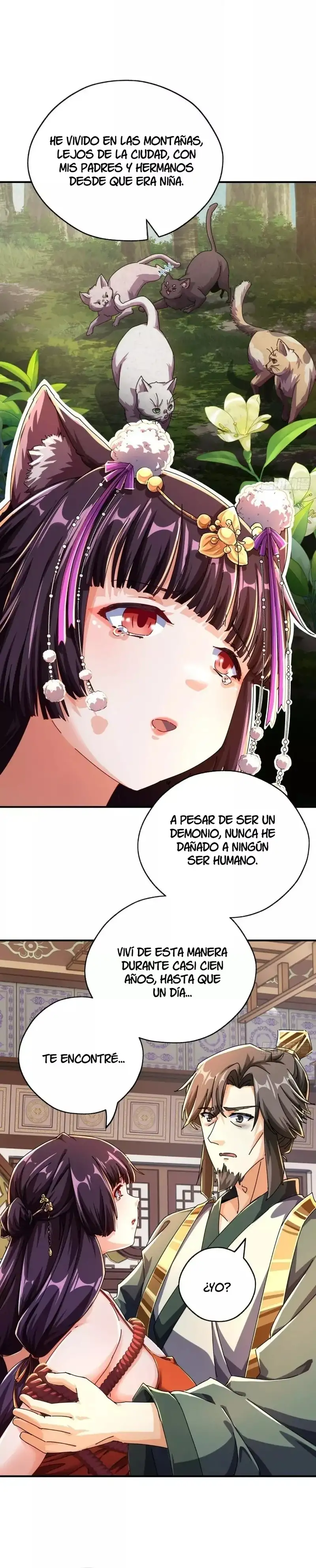 ¡Por favor mata al demonio! ¡Joven maestro! —  Capítulo 8 — 14