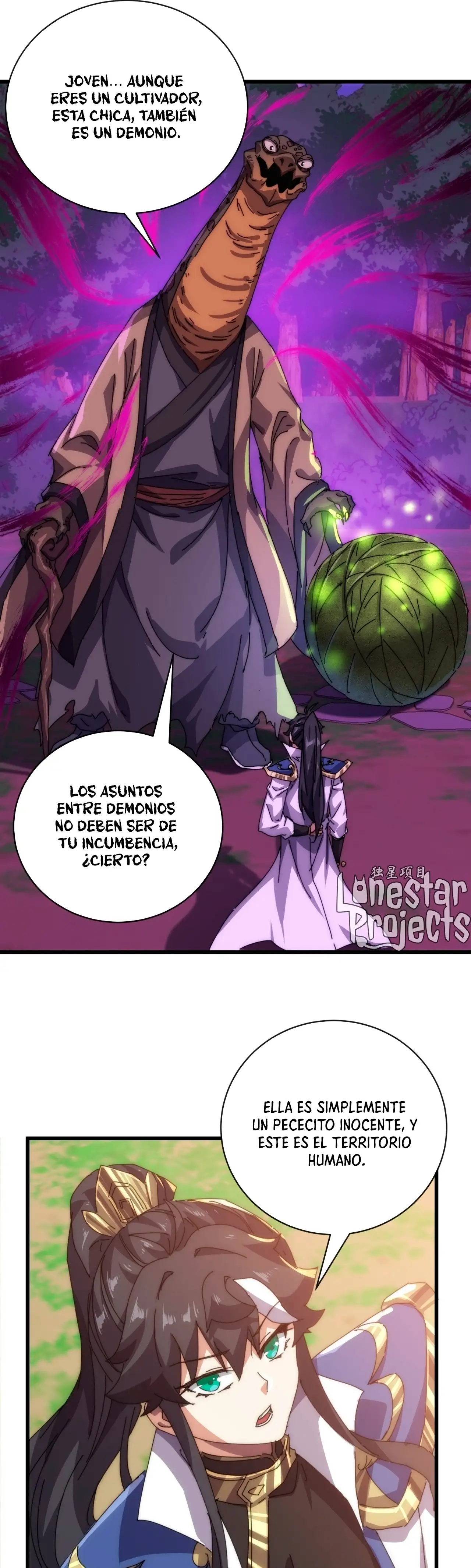 ¡Por favor mata al demonio! ¡Joven maestro! —  Capítulo 78 — 3