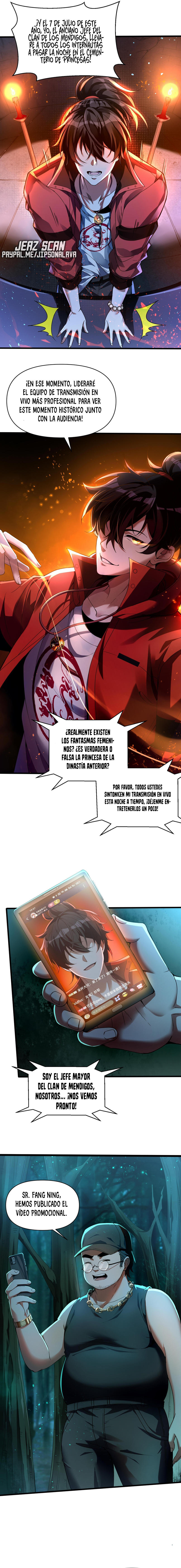 Haciendo Travesuras En Una Transmisión En Vivo, ¡le Propuse Matrimonio A Un Fantasma Femenino Y Ella Realmente Aceptó?! — Capítulo 01 — 5