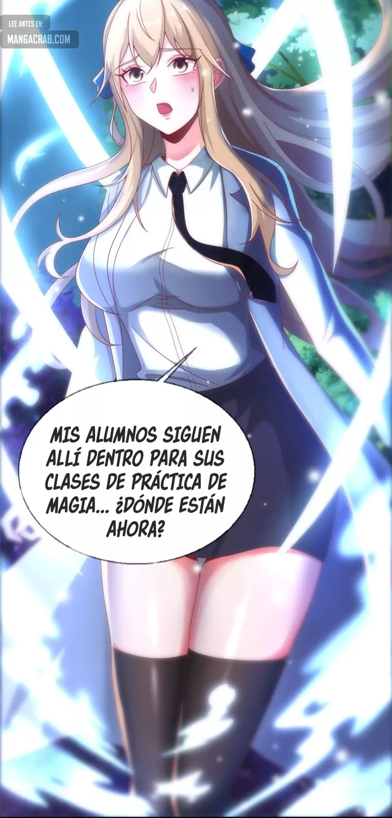 Mi Senpai Sabe Usar Magia — Capítulo 55 — 9