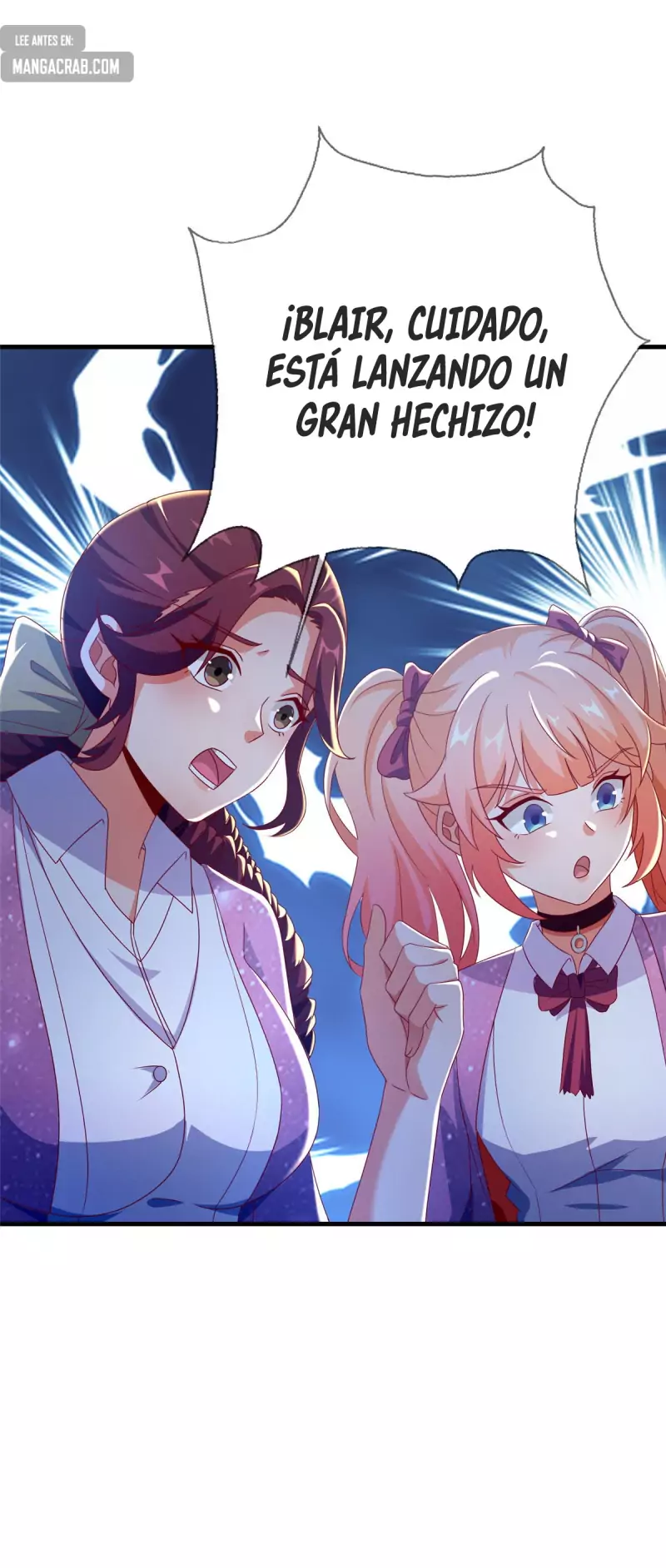 Mi Senpai Sabe Usar Magia — Capítulo 55 — 36