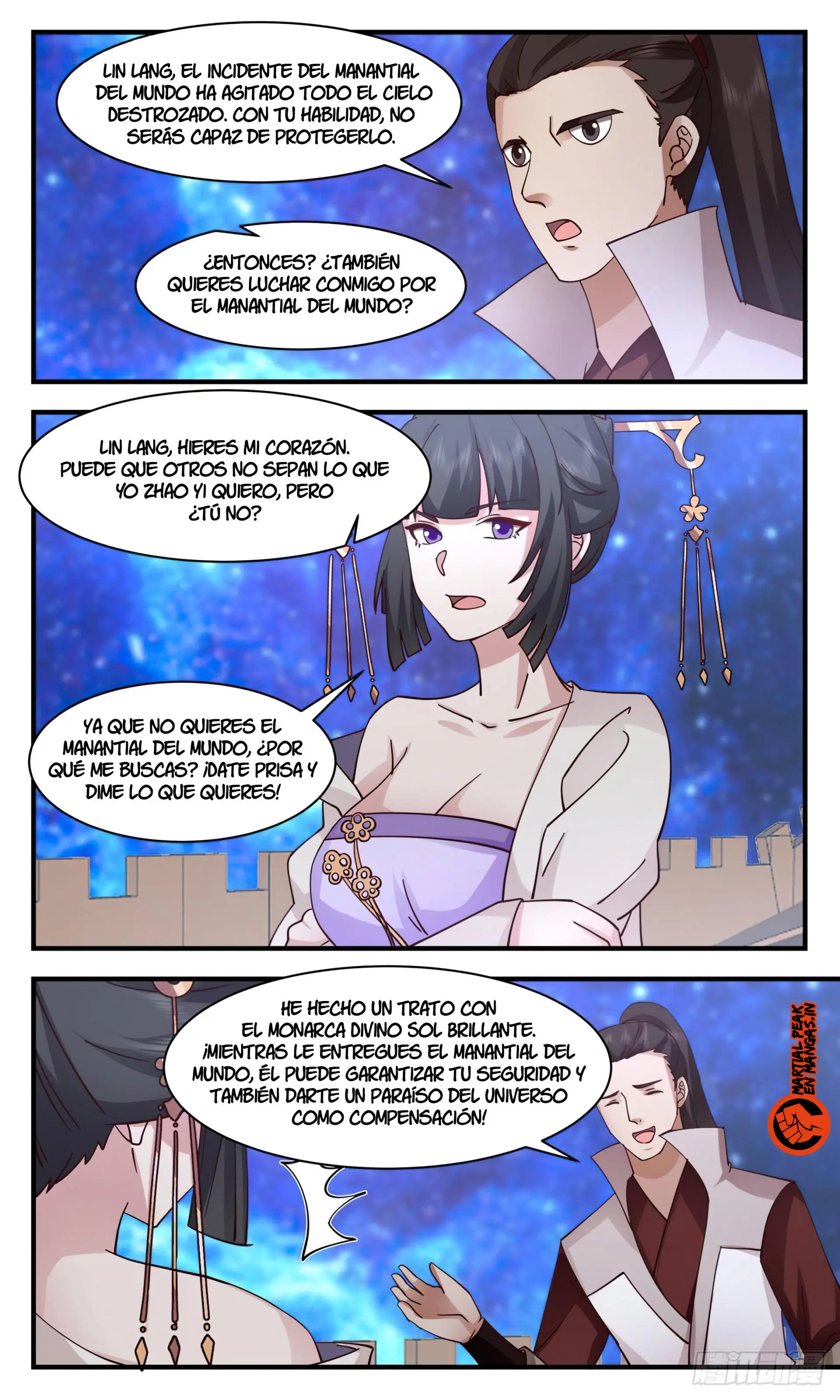 La Cumbre del Arte Marcial — Capítulo 2906 — 6