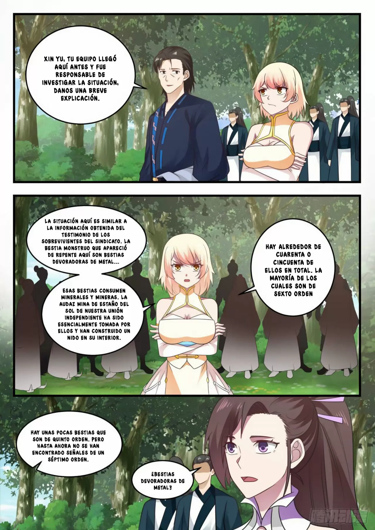 La Cumbre del Arte Marcial — Capítulo 596 — 6