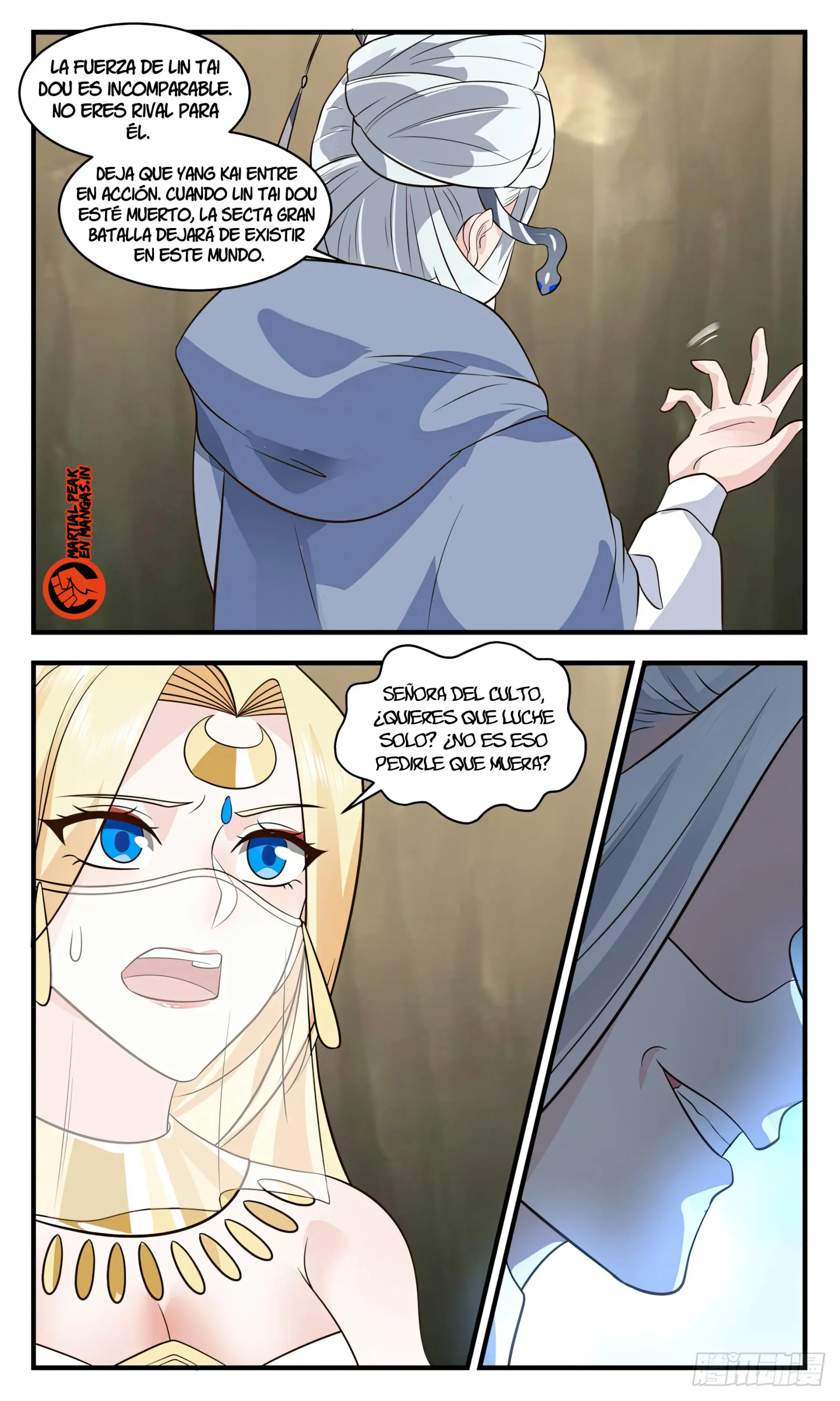 La Cumbre del Arte Marcial — Capítulo 2997 — 9