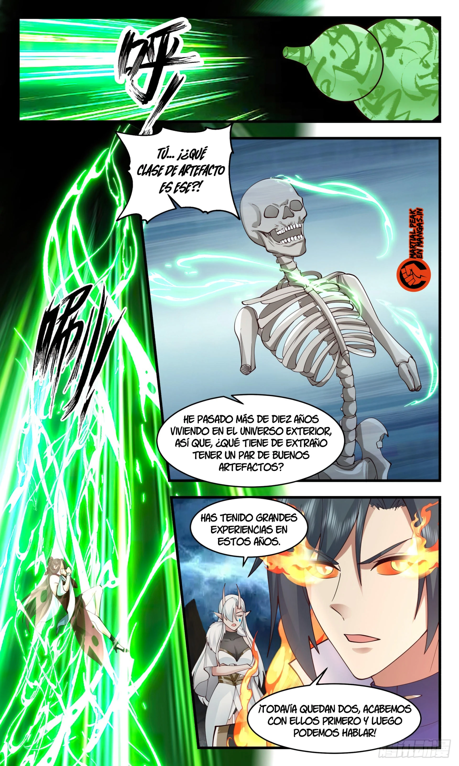 La Cumbre del Arte Marcial — Capítulo 2713 — 9