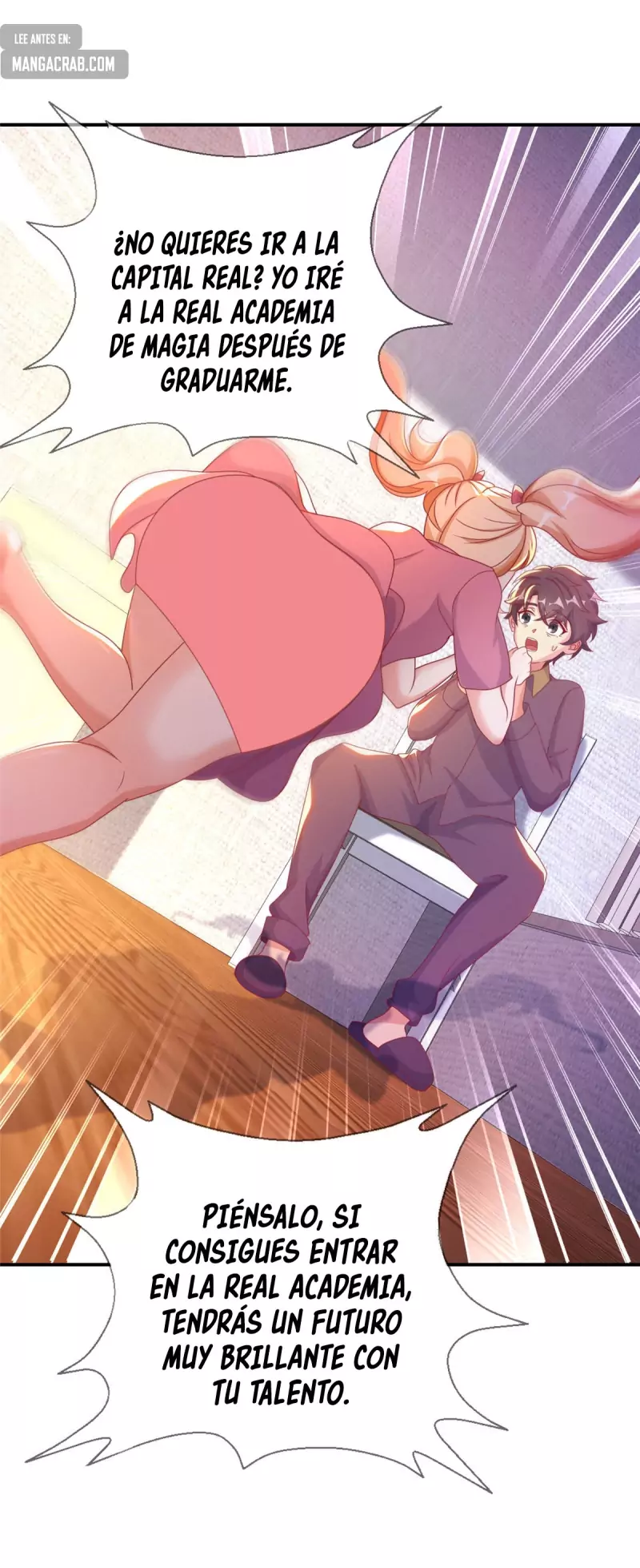 Mi Senpai Sabe Usar Magia — Capítulo 41 — 12